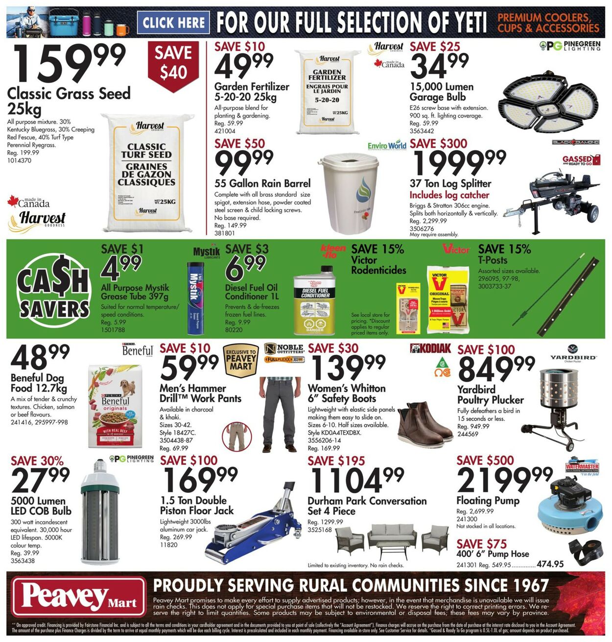 Peavey Mart Flyer - 03/31-04/05/2023 (Page 16)