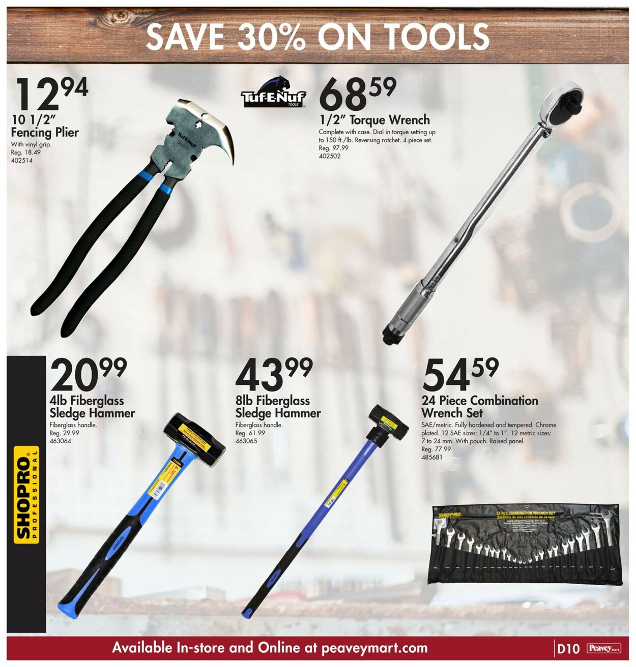 Peavey Mart Flyer - 04/06-04/13/2023 (Page 18)