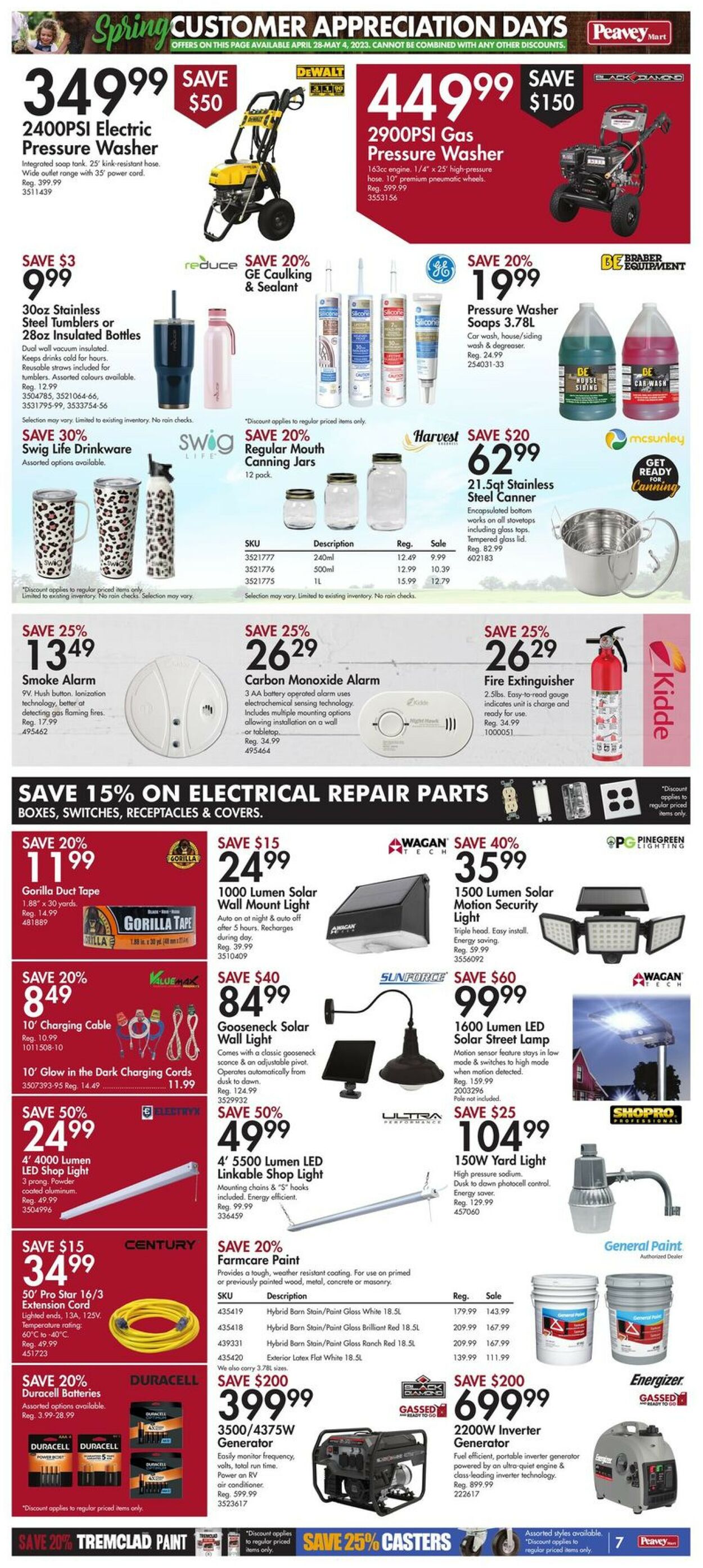 Peavey Mart Flyer - 04/28-05/04/2023 (Page 9)