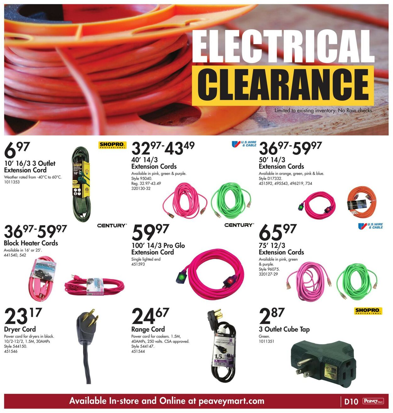 Peavey Mart Flyer - 05/05-05/11/2023 (Page 23)