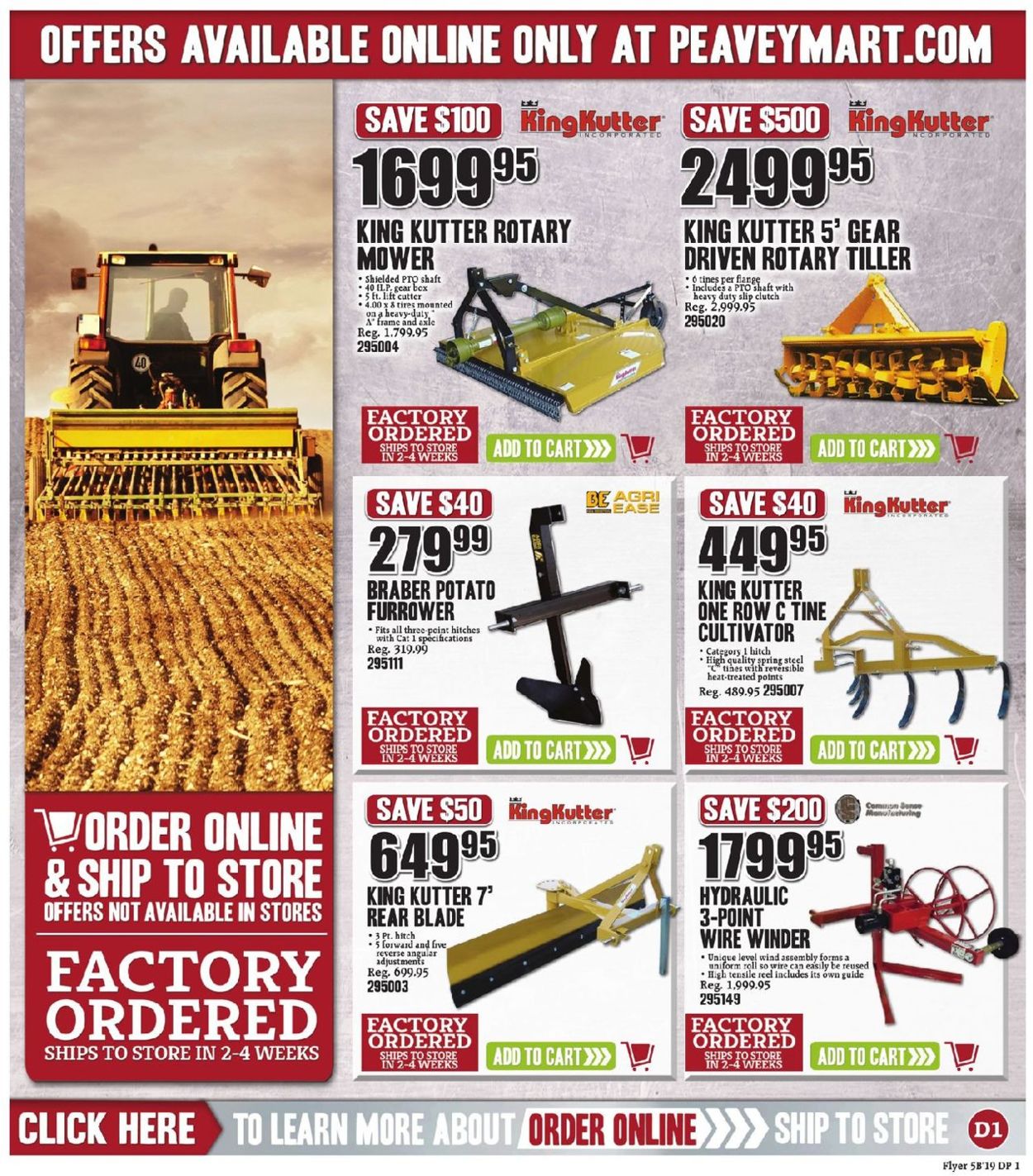 Peavey Mart Flyer - 05/10-05/16/2019 (Page 17)