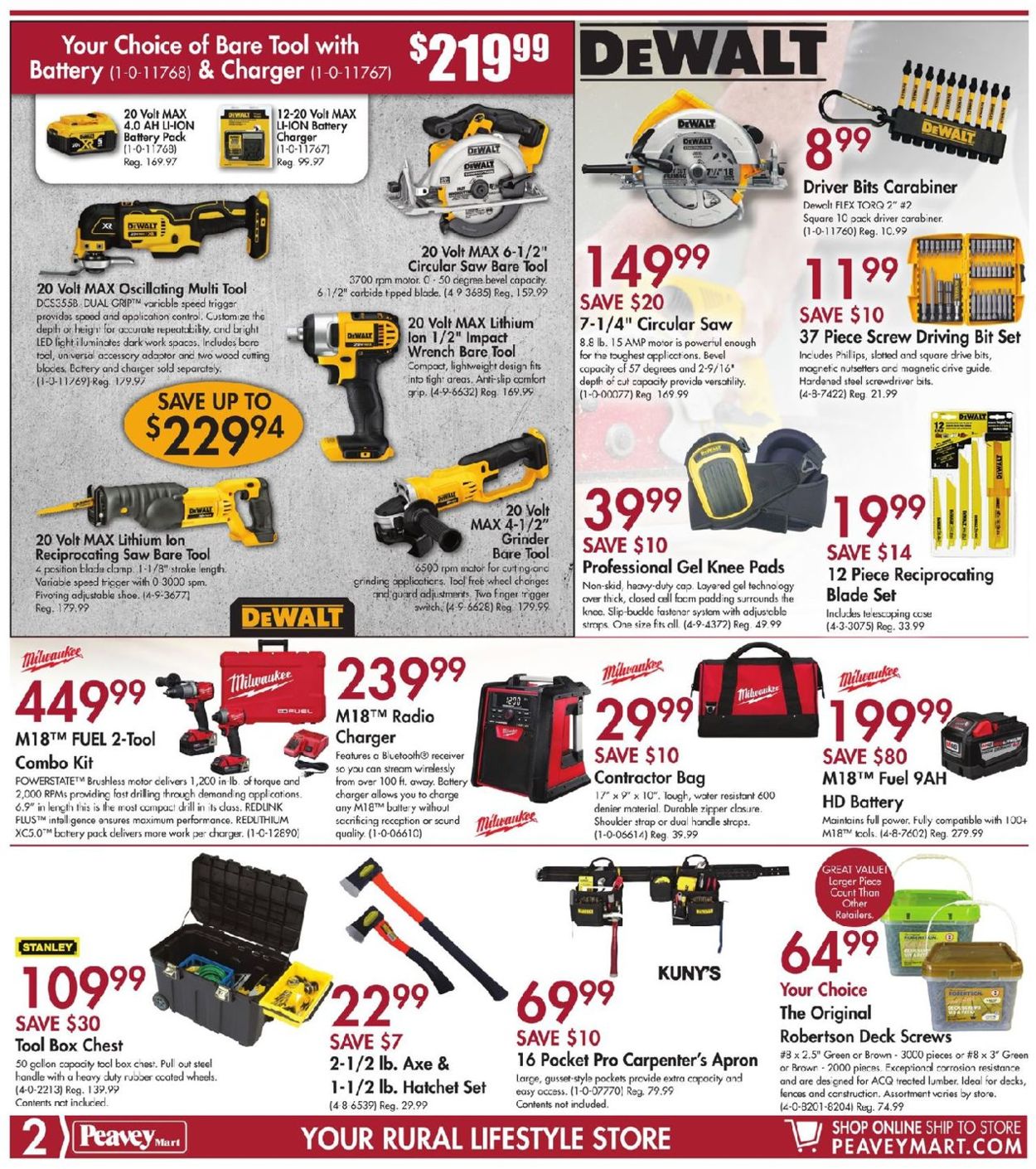 Peavey Mart Flyer - 05/17-05/23/2019 (Page 2)
