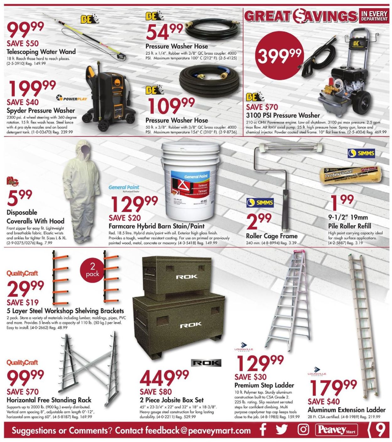 Peavey Mart Flyer - 05/24-05/30/2019 (Page 9)