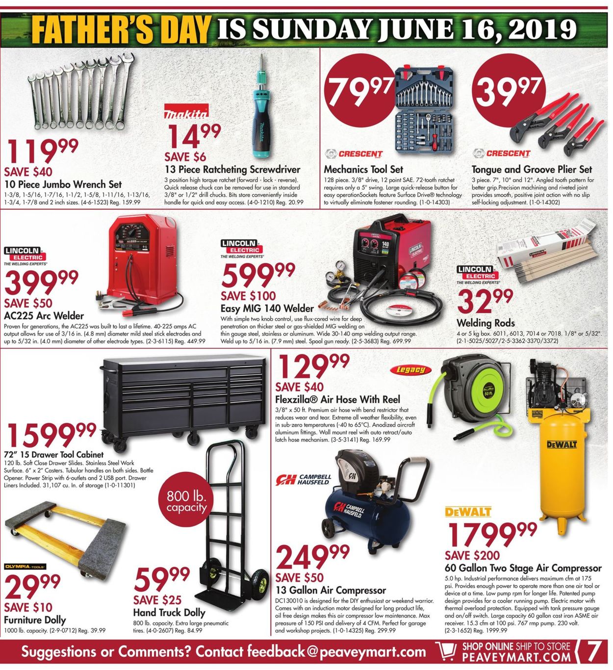 Peavey Mart Flyer - 05/31-06/09/2019 (Page 7)