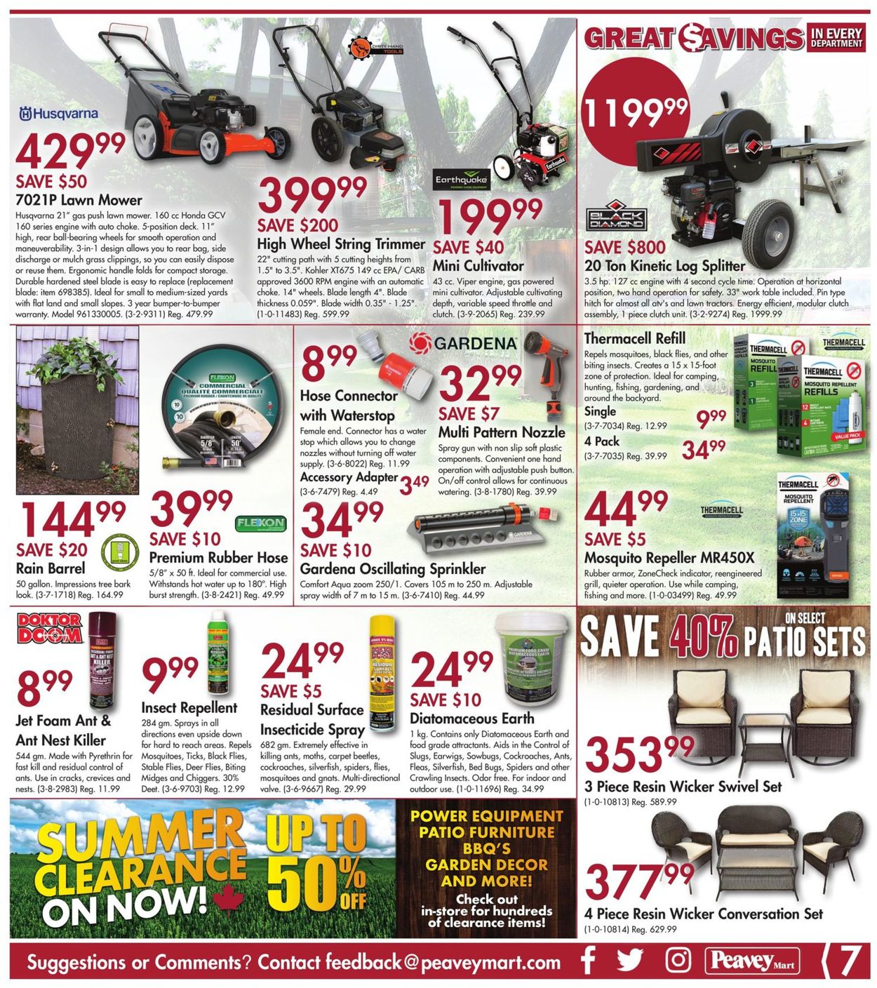 Peavey Mart Flyer - 07/12-07/21/2019 (Page 7)