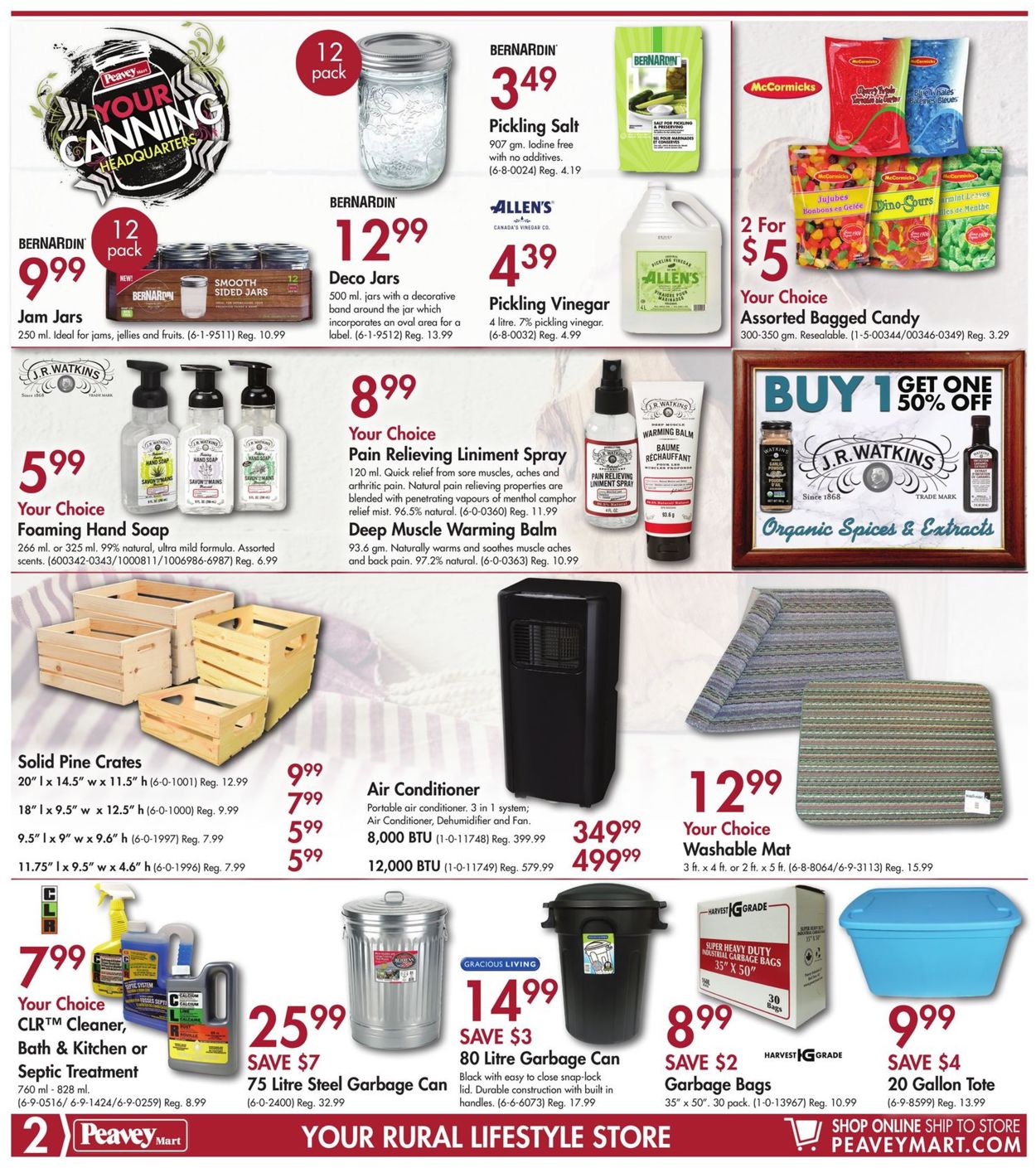 Peavey Mart Flyer - 08/09-08/18/2019 (Page 2)