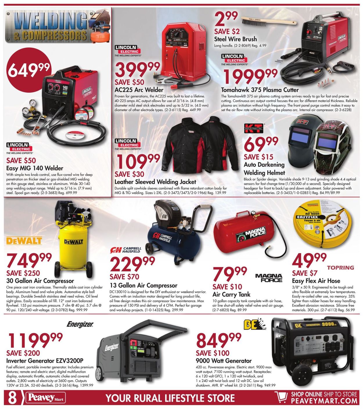 Peavey Mart Flyer - 08/09-08/18/2019 (Page 8)
