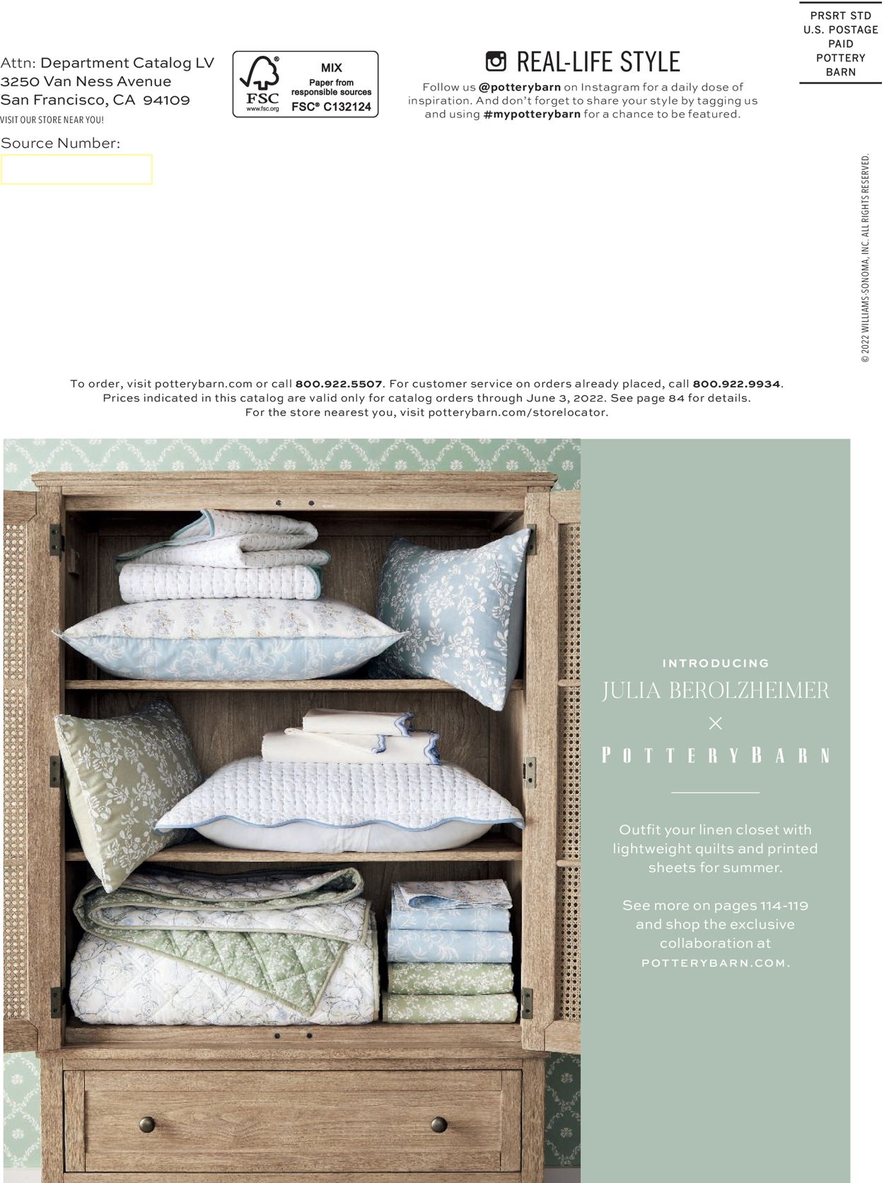Pottery Barn Flyer - 06/01-08/31/2022 (Page 120)