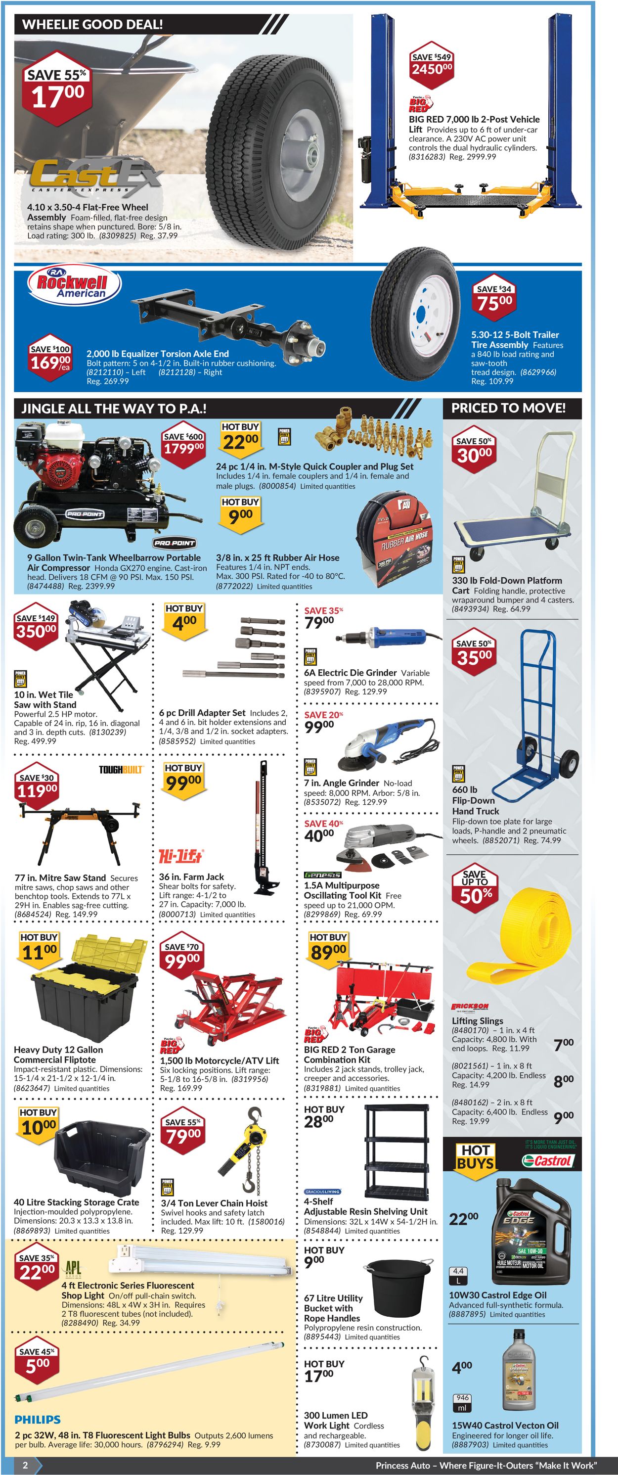 Princess Auto - Boxing Week DEALS Flyer - 12/24-12/29/2019 (Page 2)