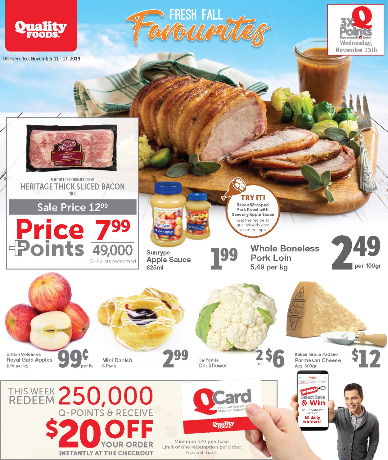 Quality Foods Flyer - 11/11-11/17/2019