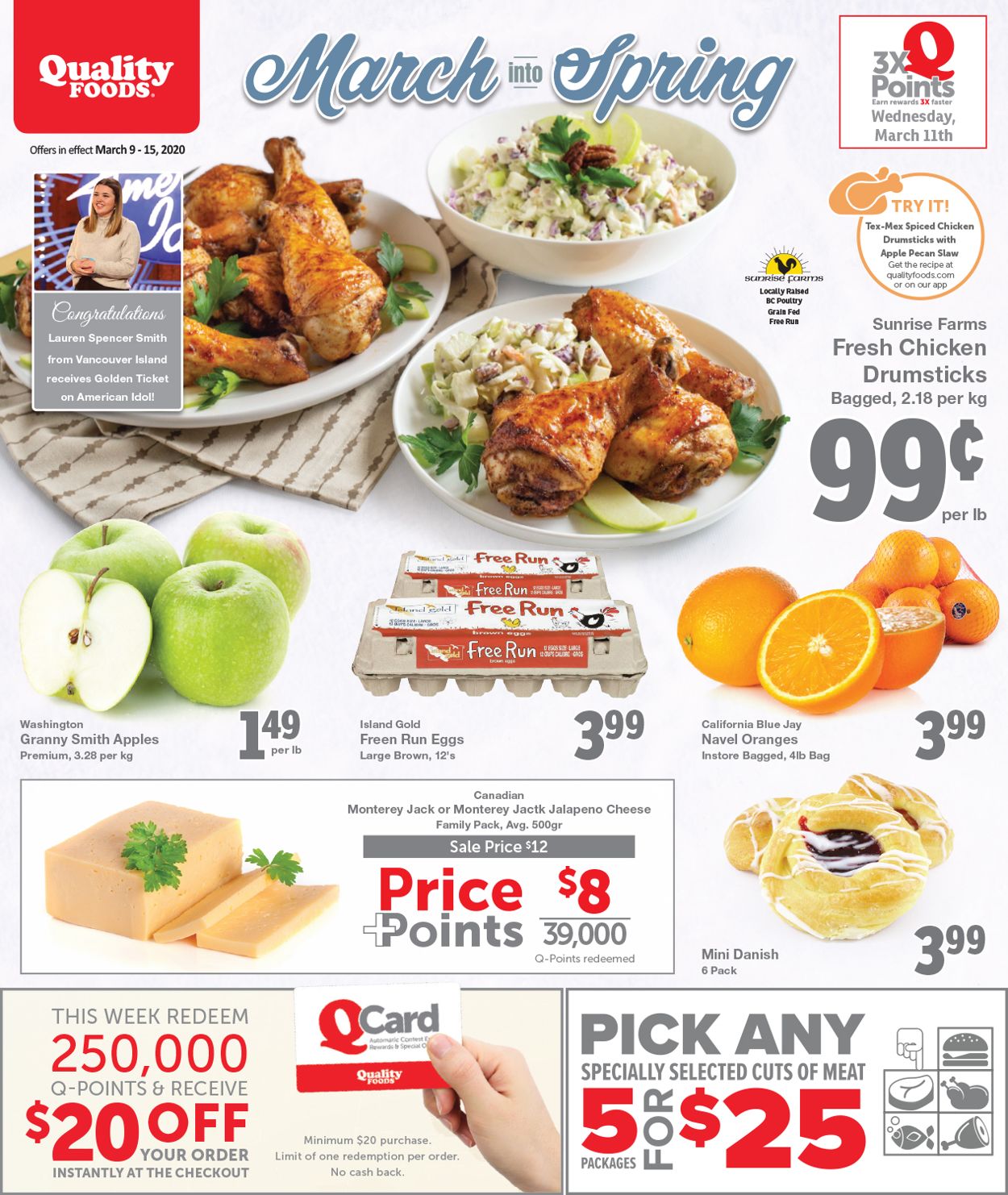 Quality Foods Flyer - 03/09-03/15/2020
