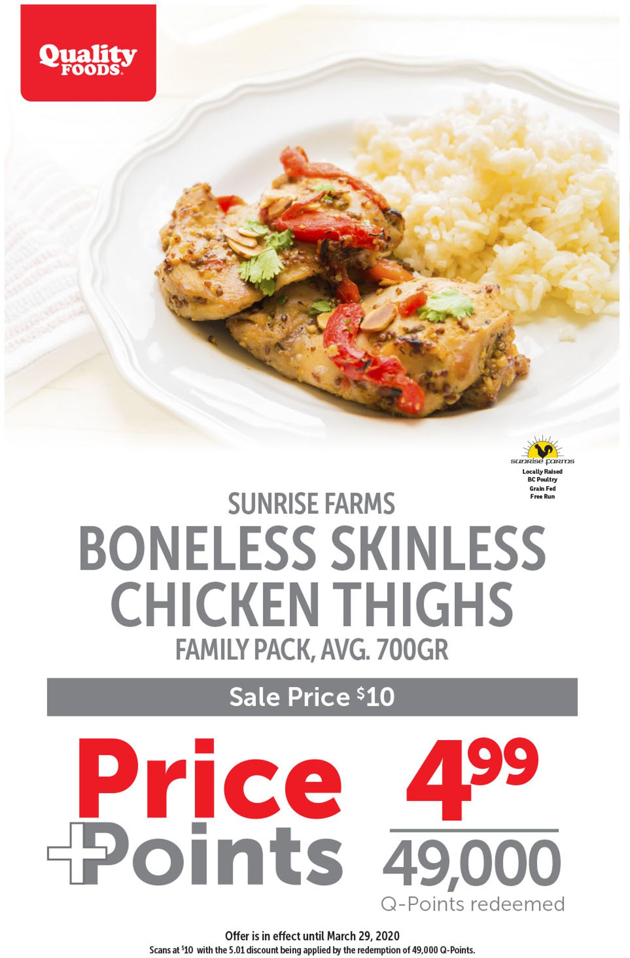Quality Foods Flyer - 03/23-03/29/2020