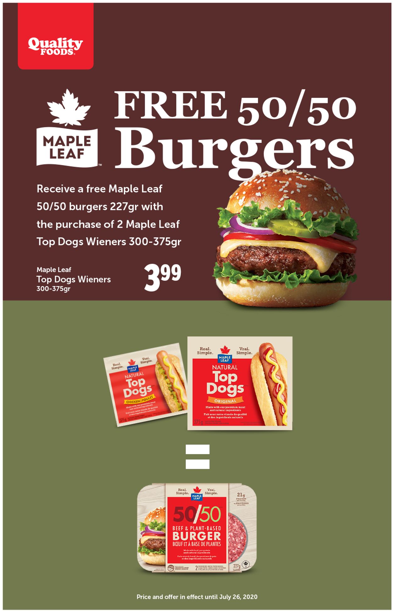 Quality Foods Flyer - 07/20-07/26/2020
