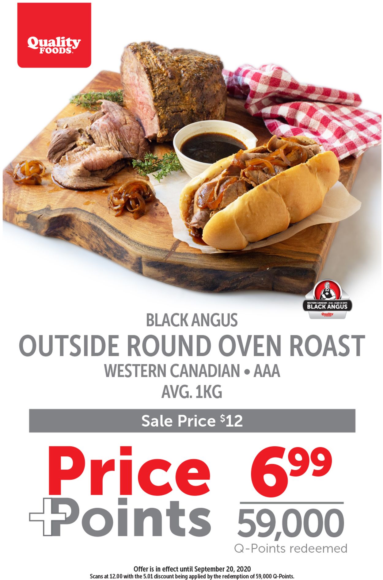 Quality Foods Flyer - 09/14-09/20/2020