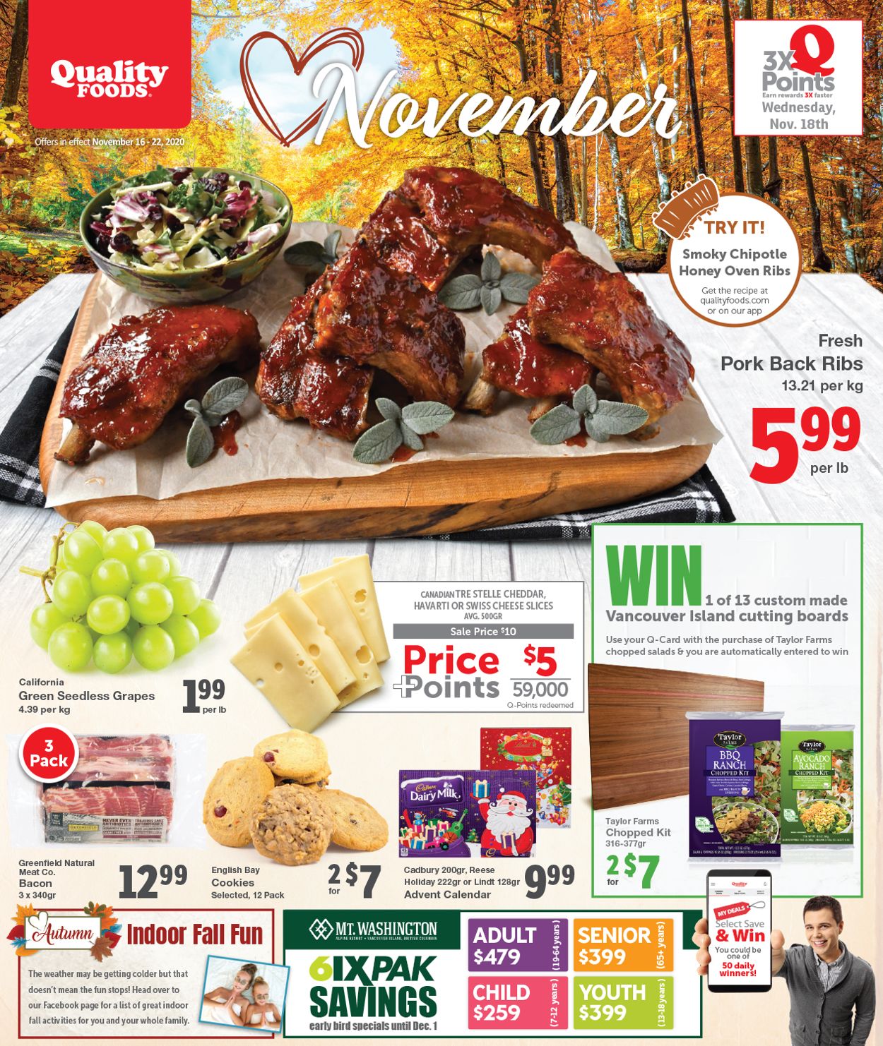 Quality Foods Flyer - 11/16-11/22/2020