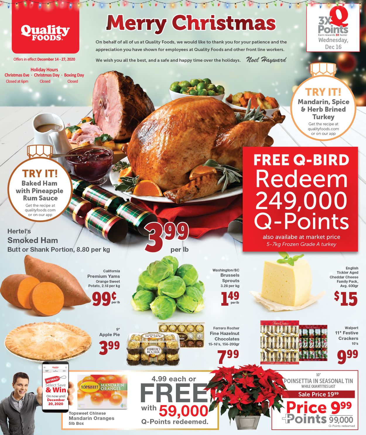 Quality Foods - Christmas 2020 Flyer - 12/14-12/27/2020