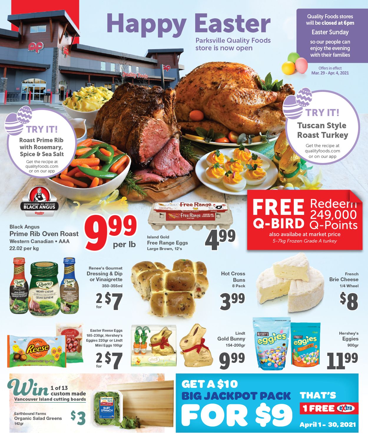 Quality Foods Flyer - 03/29-04/04/2021