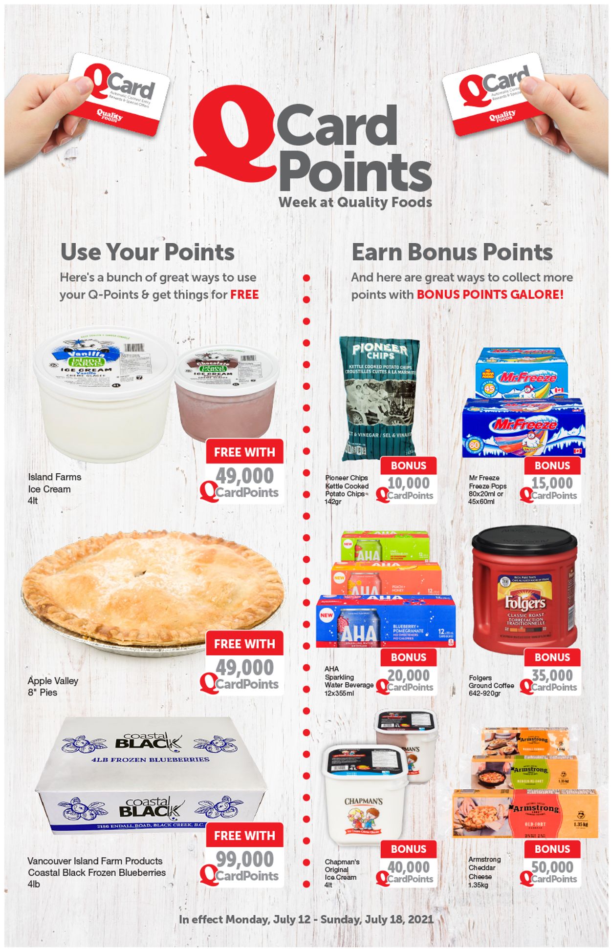 Quality Foods Flyer - 07/12-07/18/2021