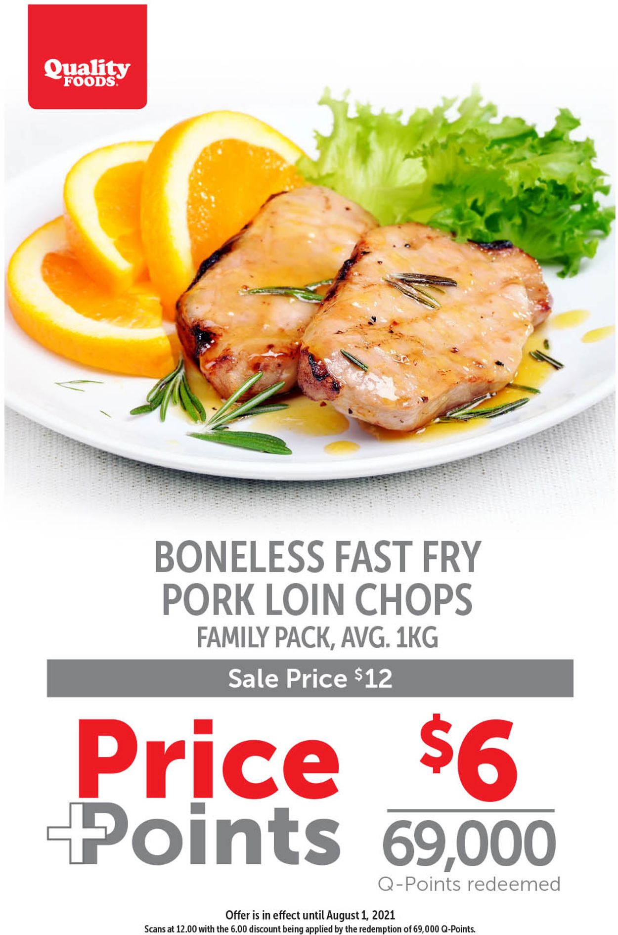 Quality Foods Flyer - 07/26-08/01/2021