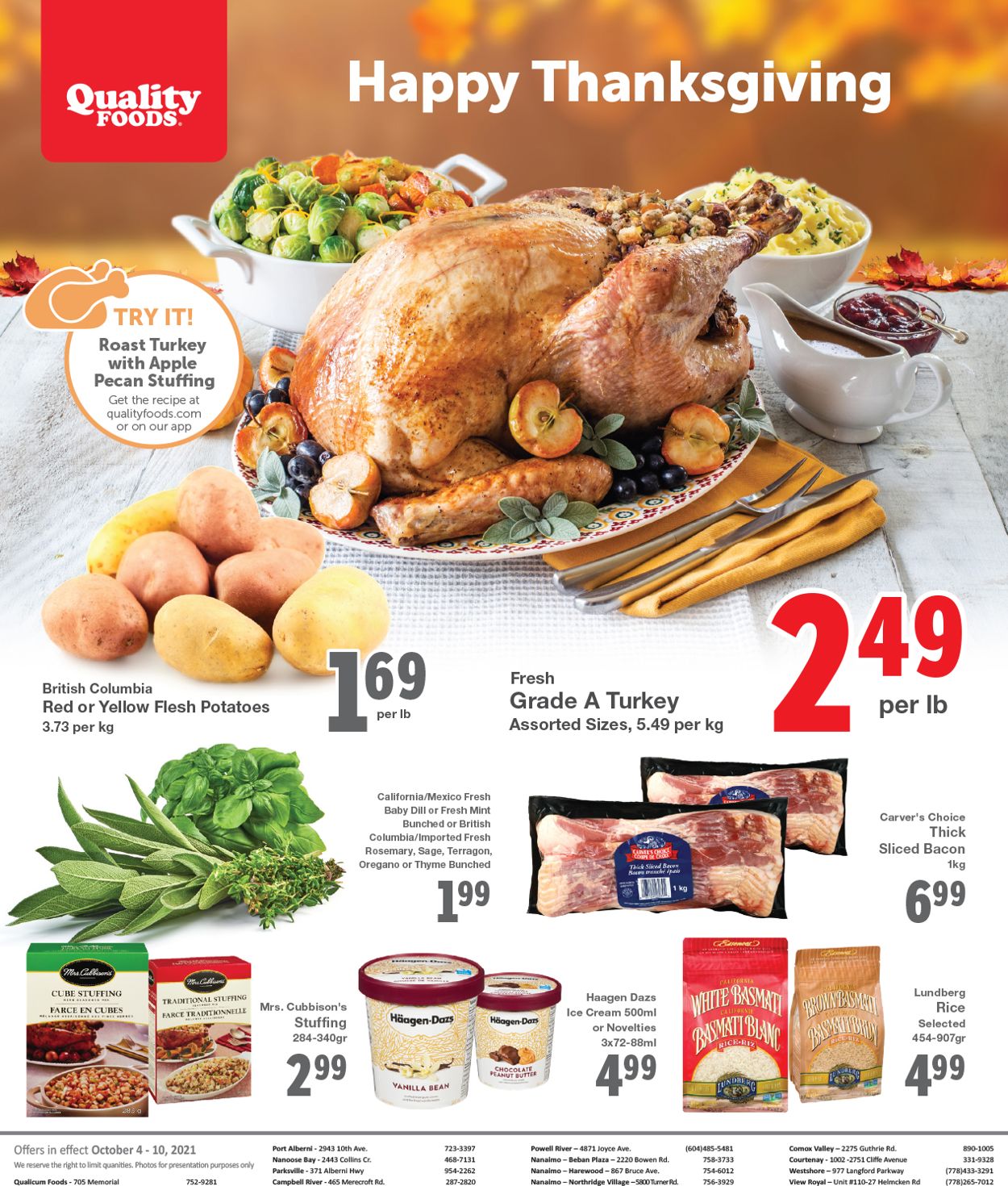 Quality Foods Flyer - 10/04-10/10/2021 (Page 7)