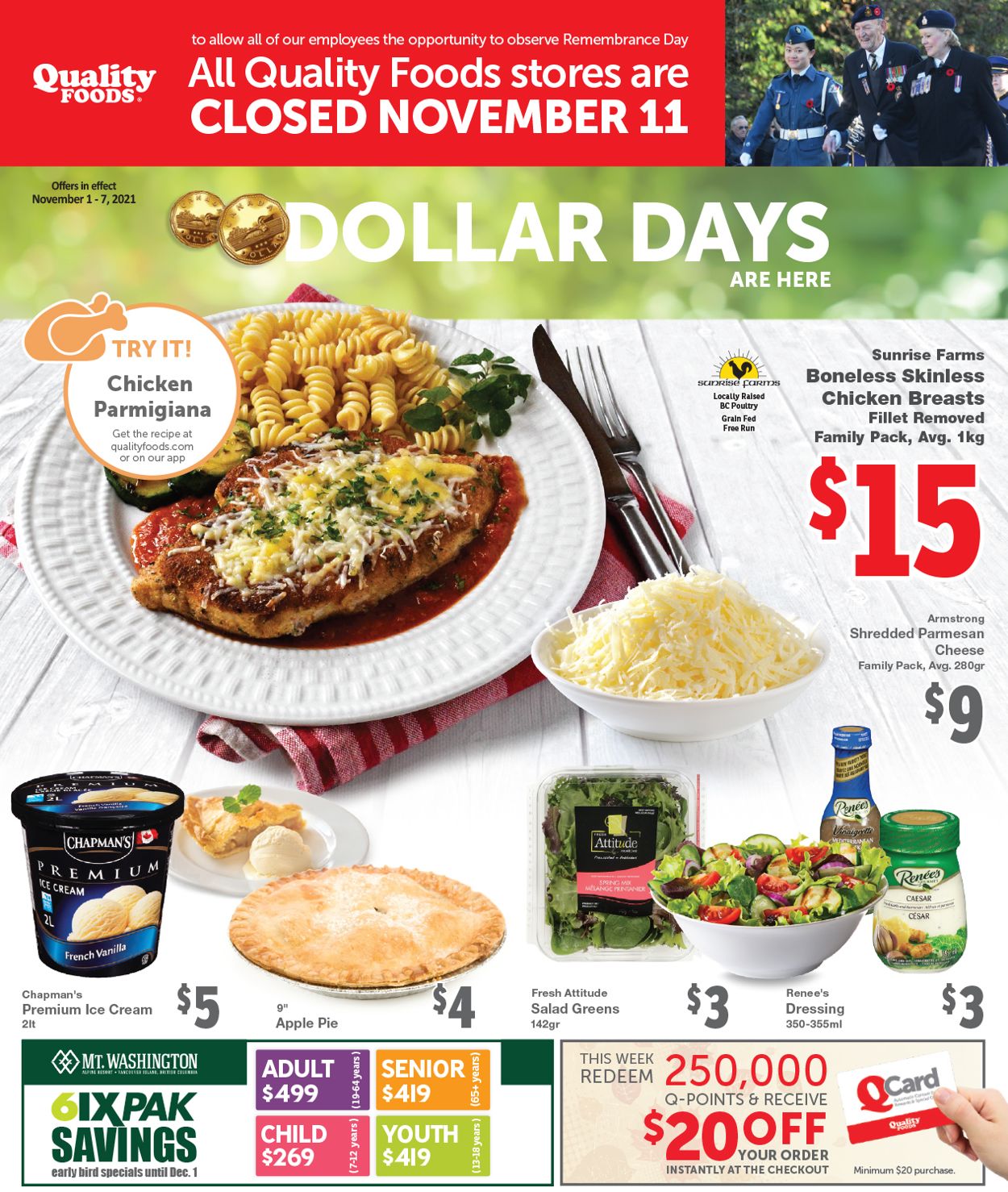 Quality Foods Flyer - 11/01-11/07/2021