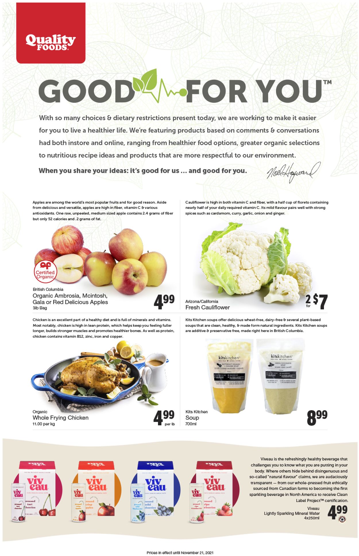 Quality Foods Flyer - 11/15-11/21/2021