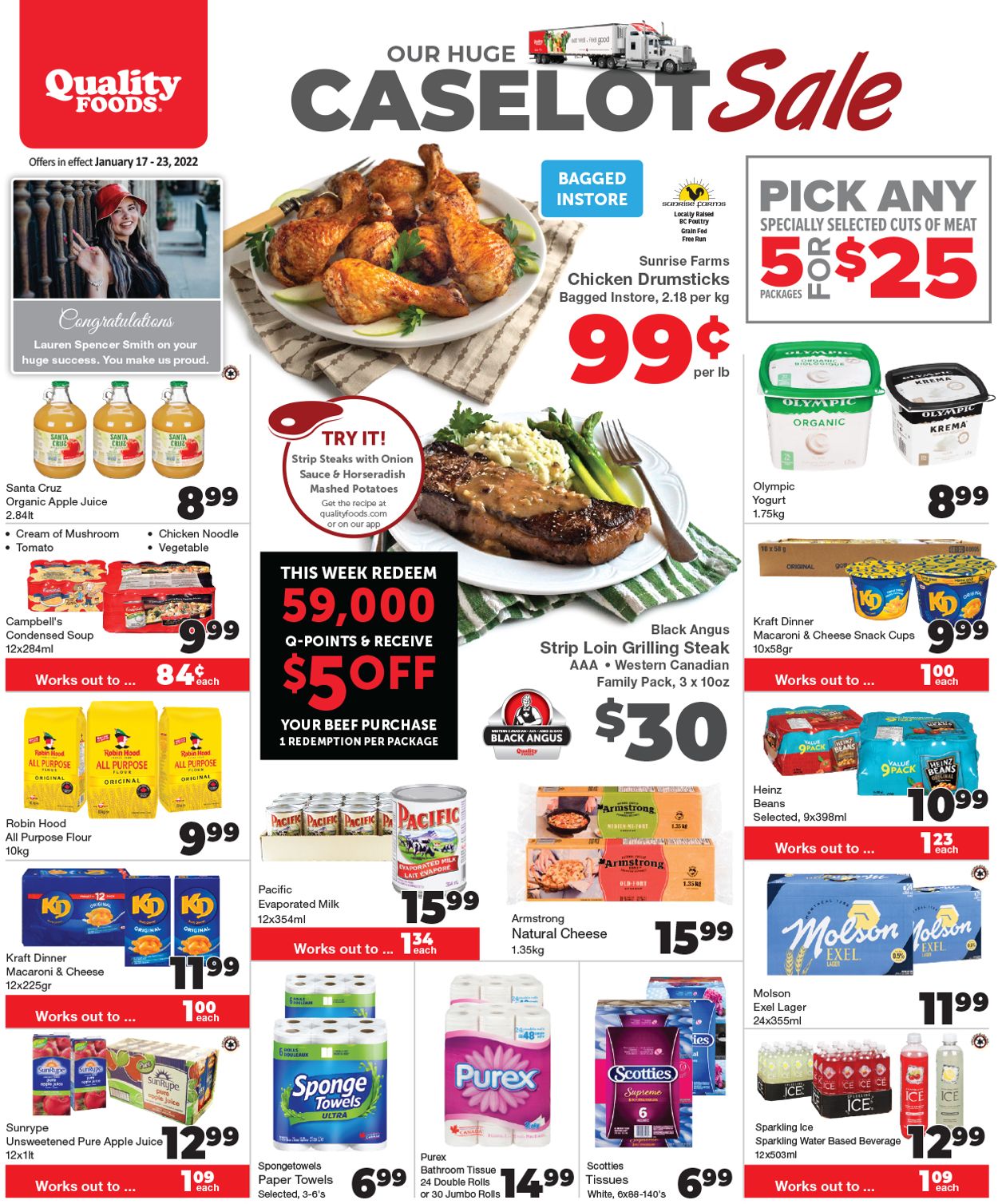 Quality Foods Flyer - 01/17-01/23/2022