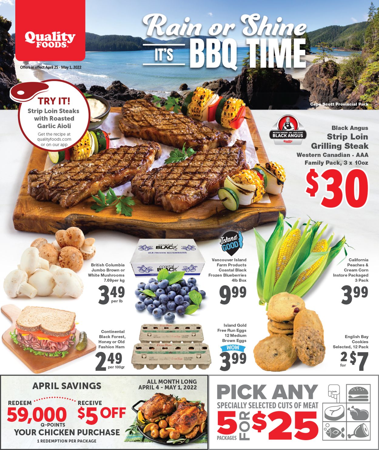 Quality Foods Flyer - 04/25-05/01/2022