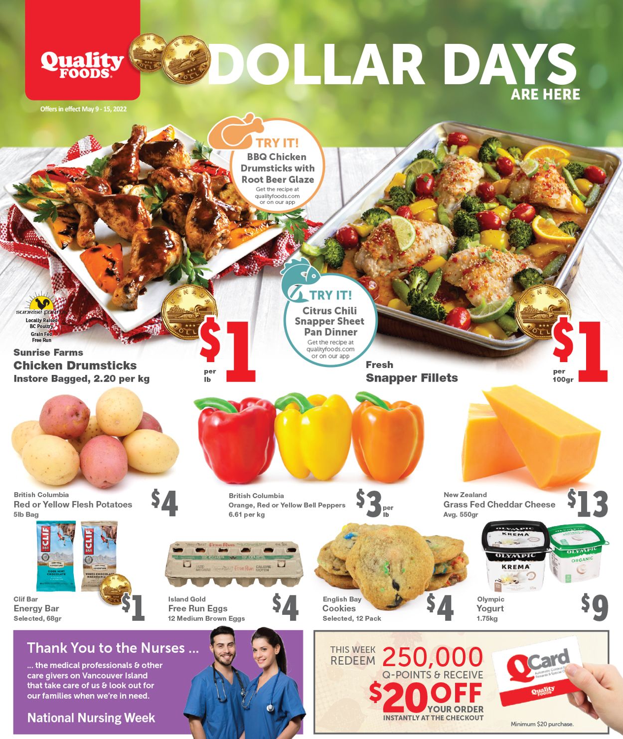 Quality Foods Flyer - 05/09-05/15/2022