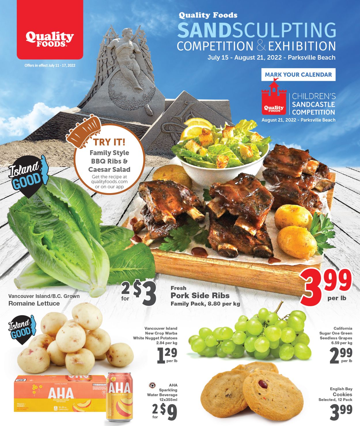 Quality Foods Flyer - 07/11-07/17/2022