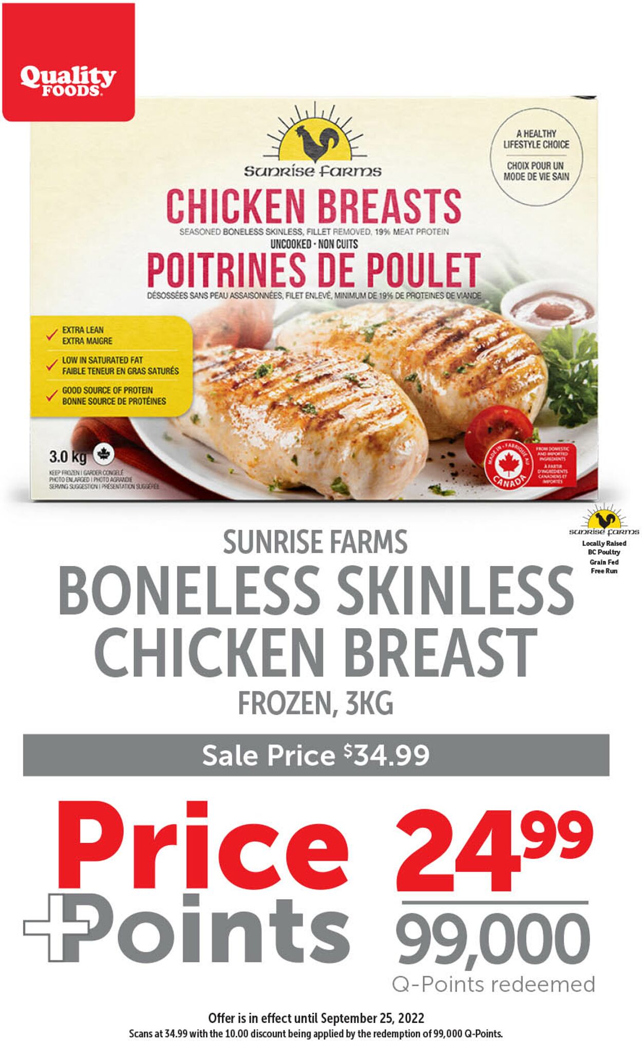 Quality Foods Flyer - 09/19-09/25/2022