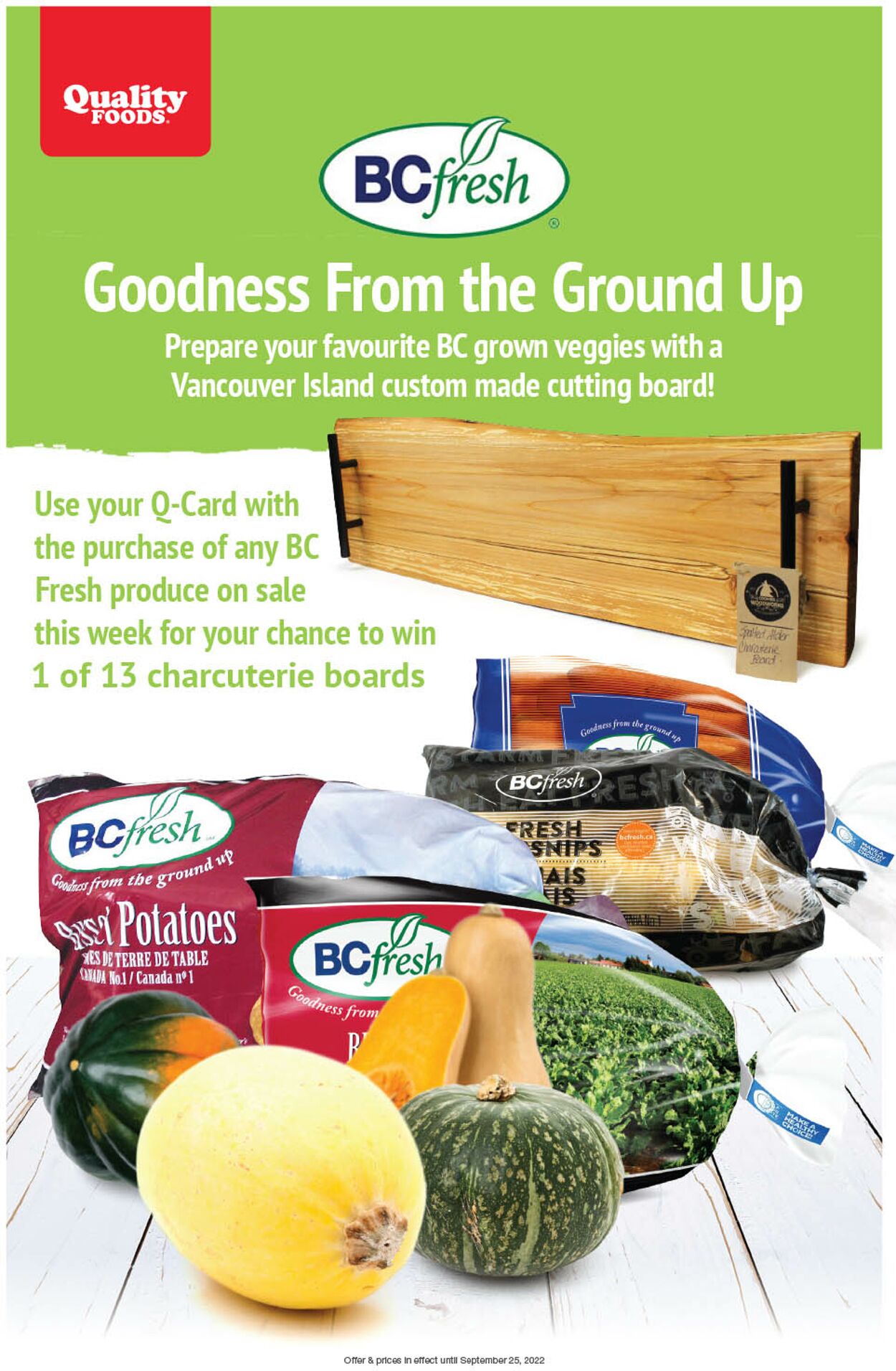 Quality Foods Flyer - 09/19-09/25/2022