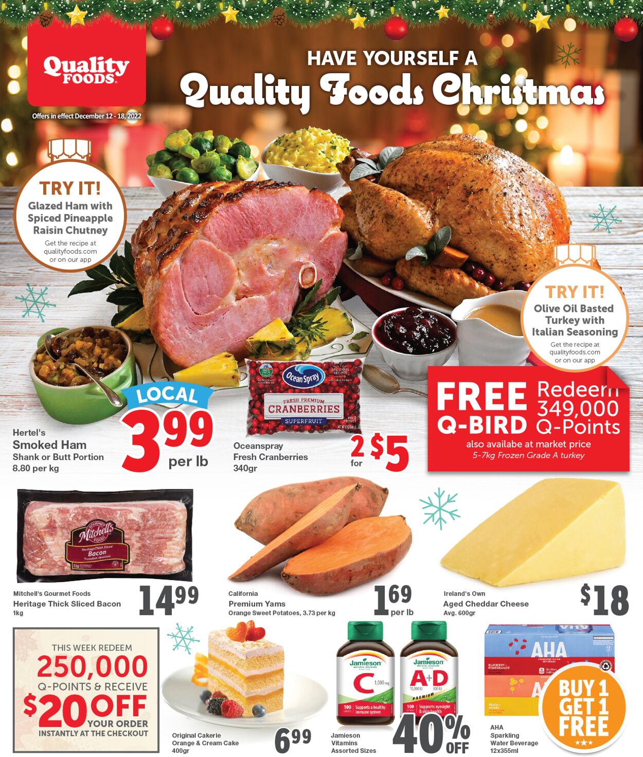 Quality Foods Flyer - 12/12-12/18/2022