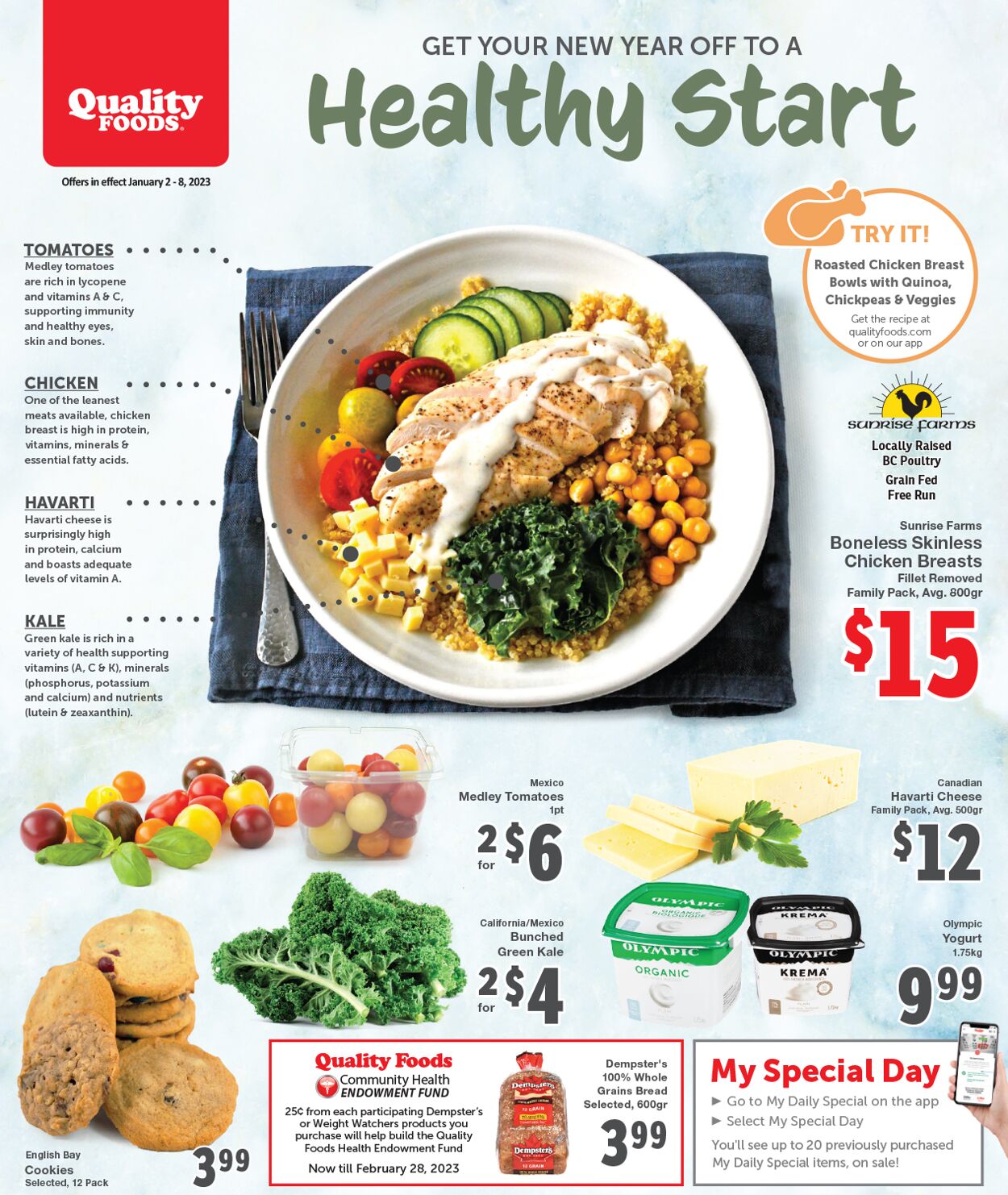 Quality Foods Flyer - 01/02-01/08/2023