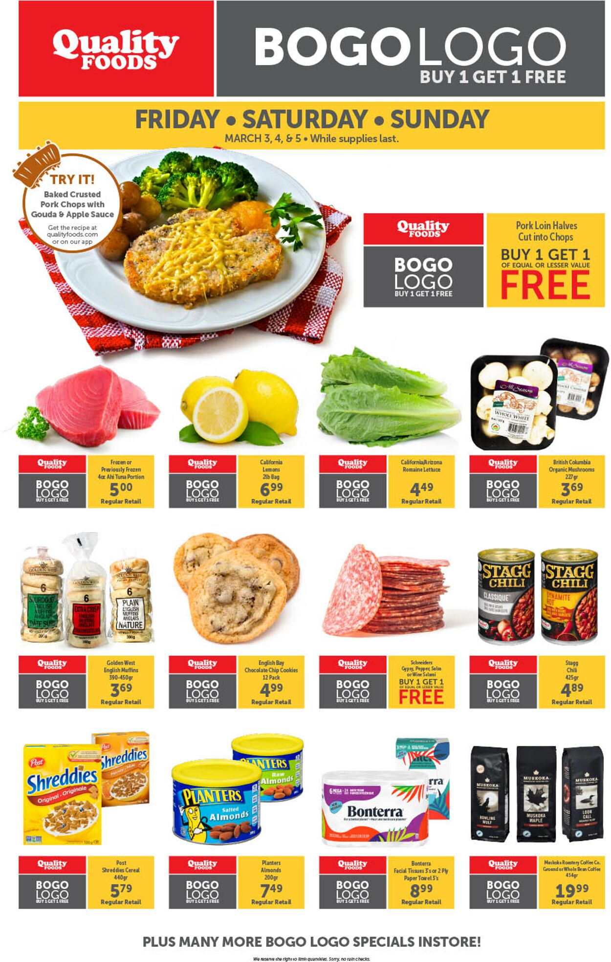 Quality Foods Flyer - 03/03-03/05/2023