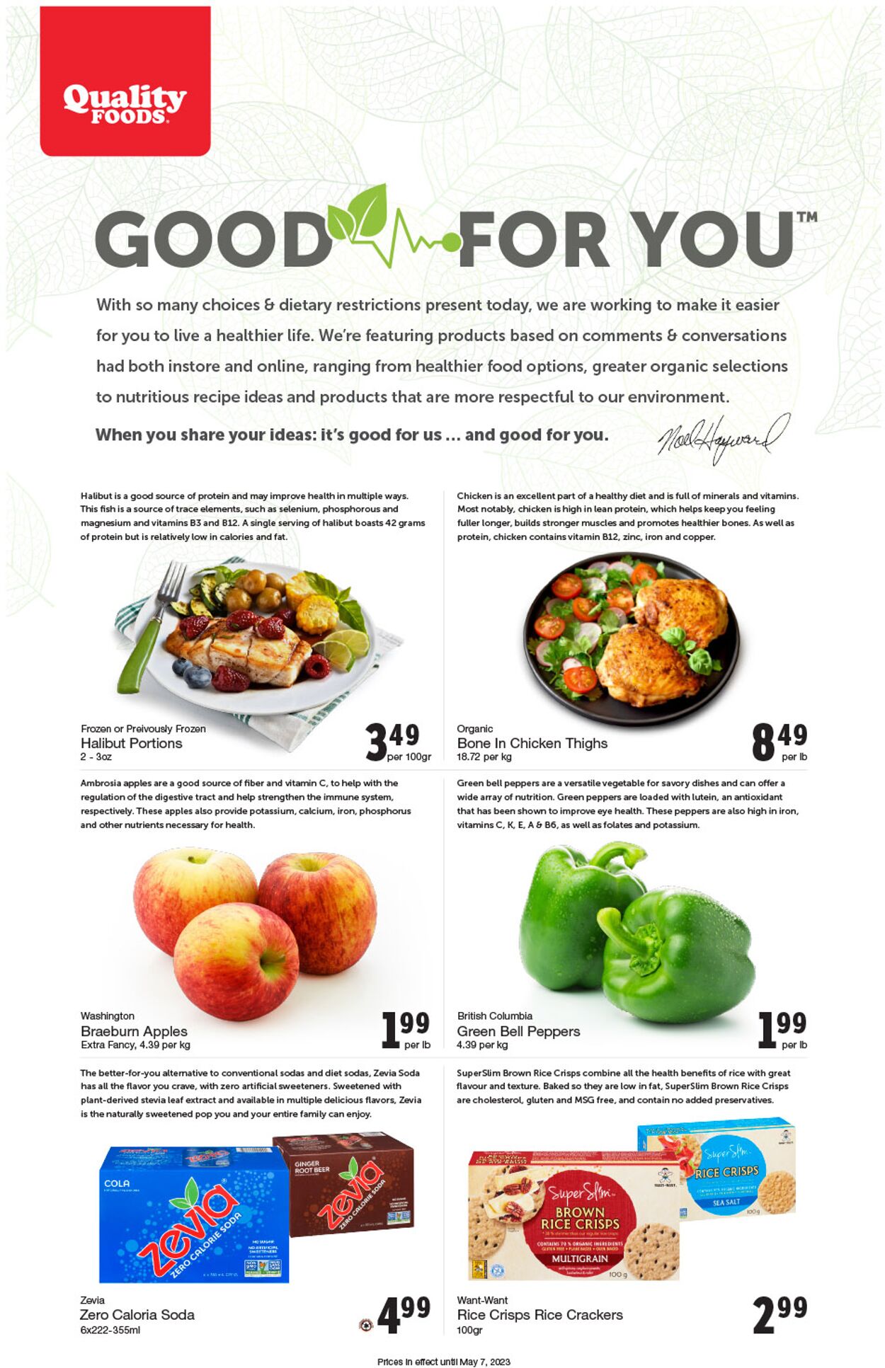 Quality Foods Flyer - 05/01-05/07/2023