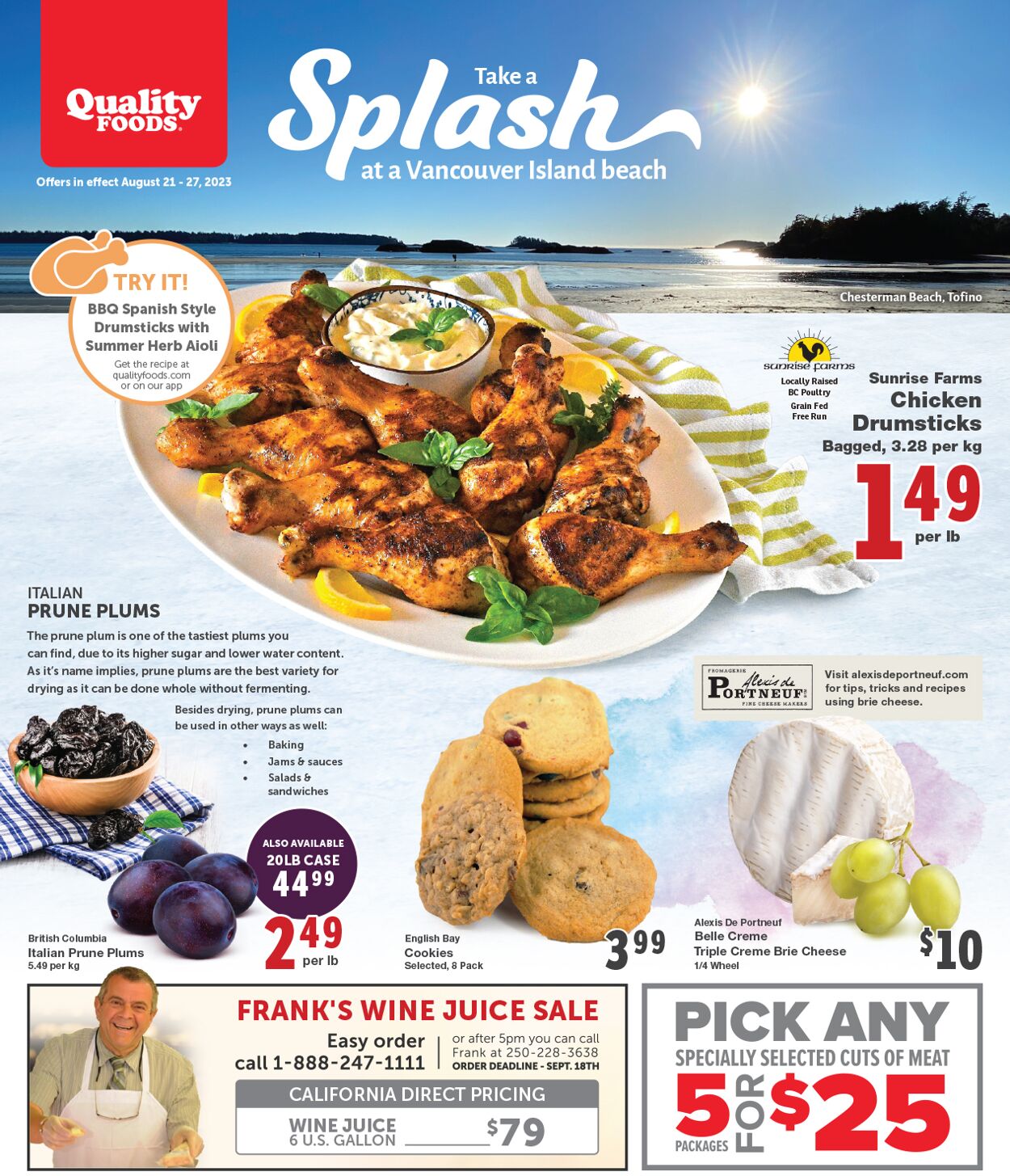 Quality Foods Flyer - 08/21-08/27/2023
