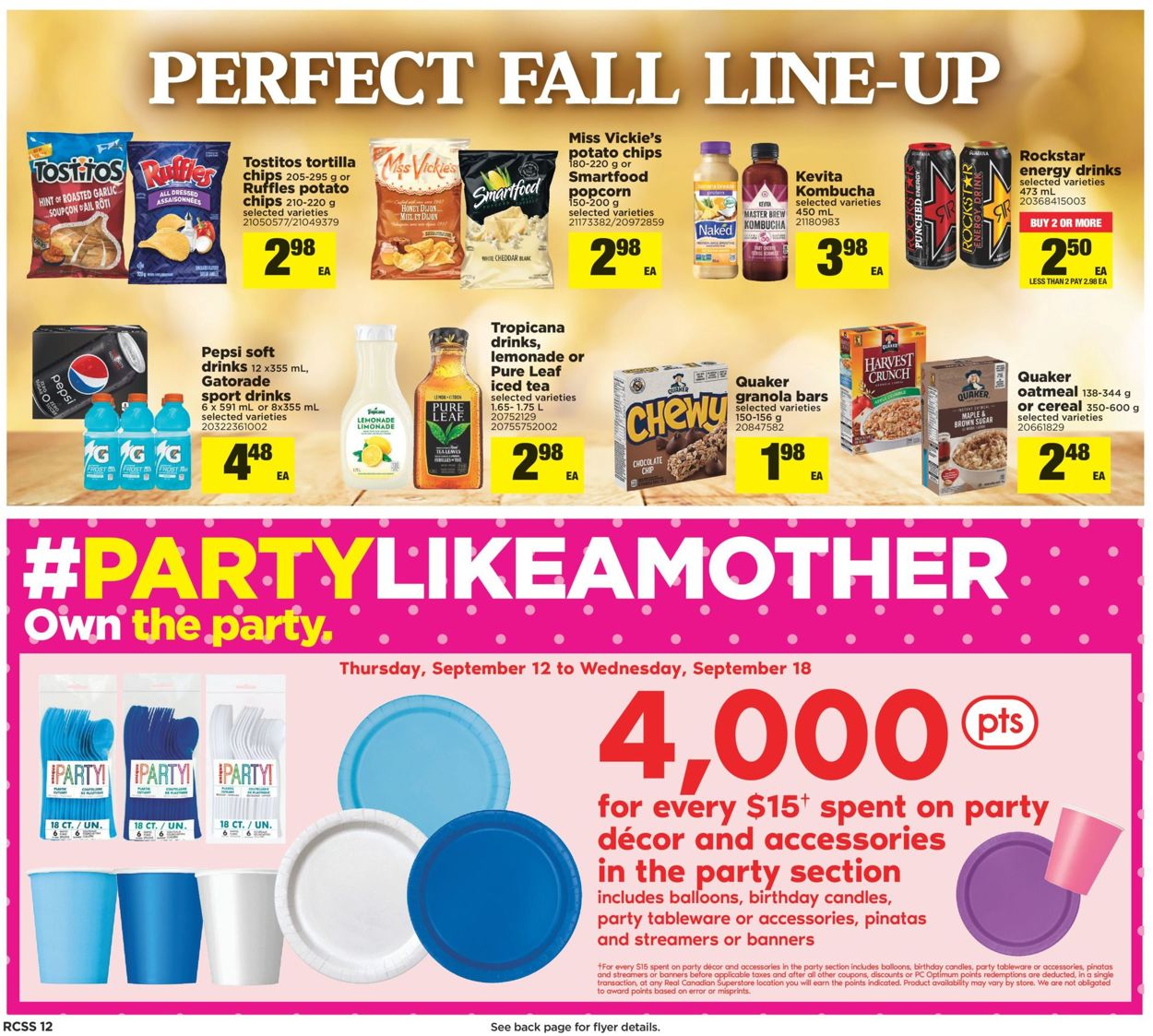 Real Canadian Superstore Flyer - 09/12-09/18/2019 (Page 12)