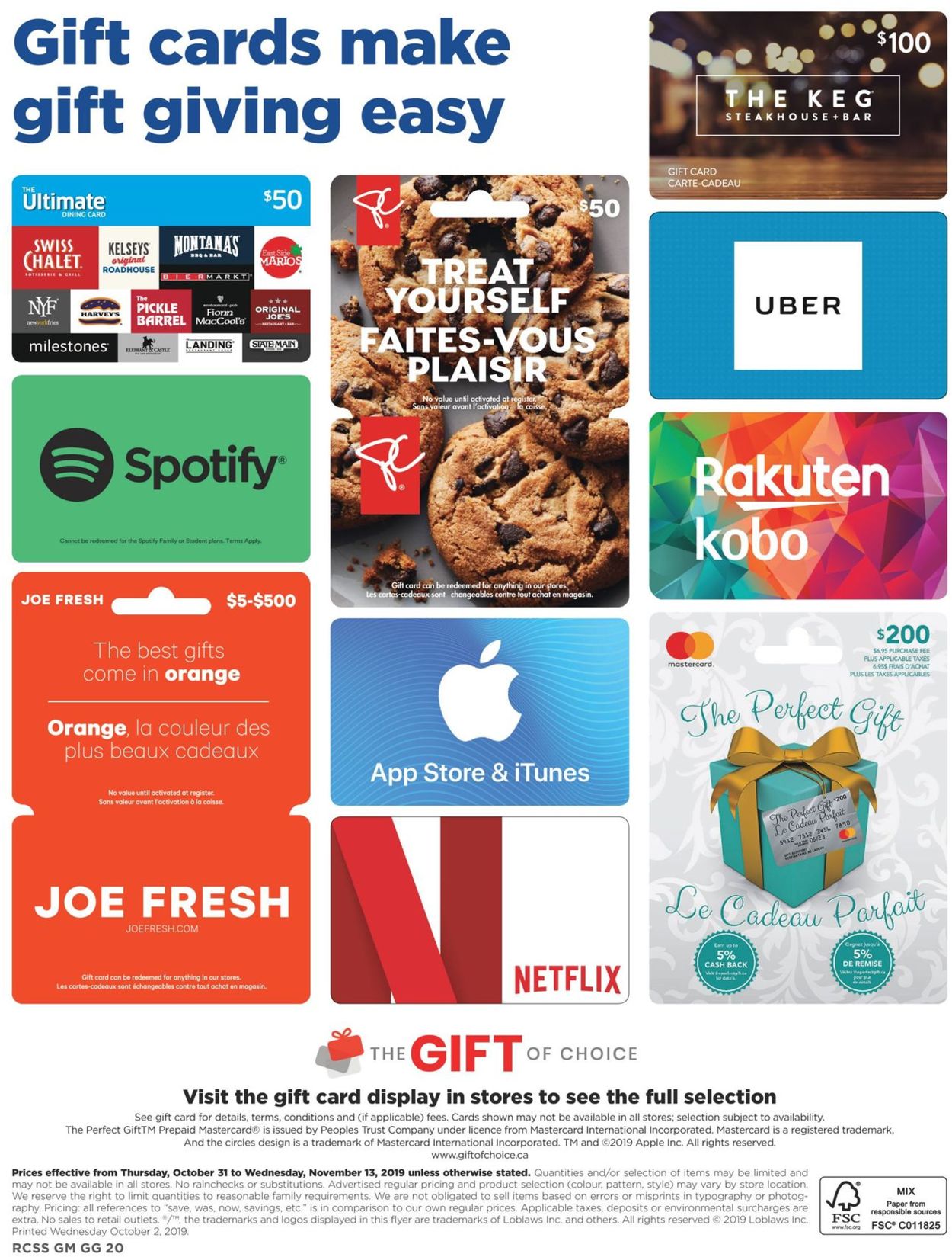 Real Canadian Superstore Flyer - 10/31-11/13/2019 (Page 20)