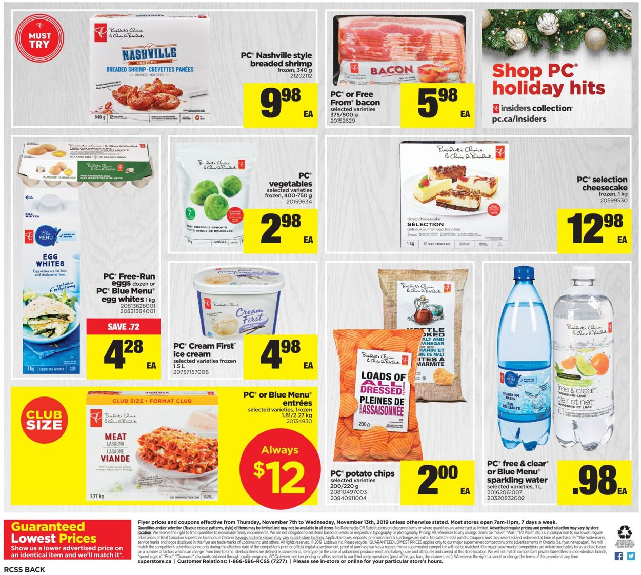 Real Canadian Superstore Flyer - 11/07-11/13/2019 (Page 19)