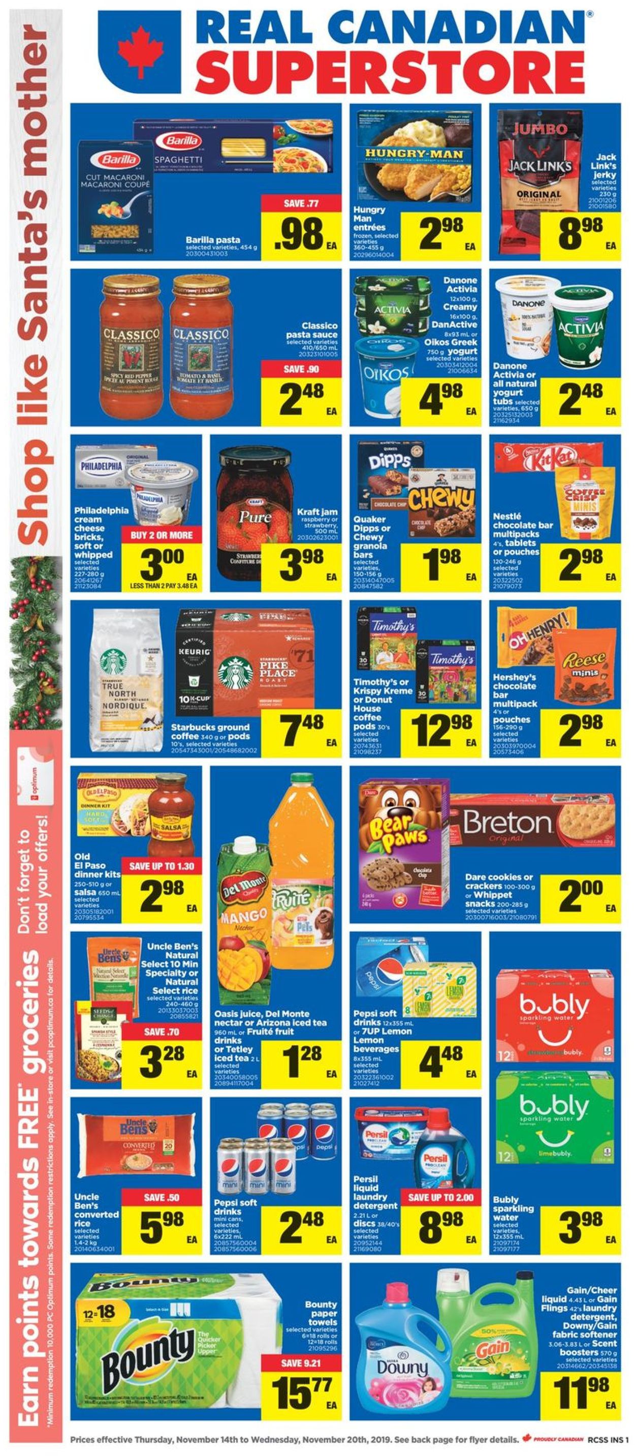 Real Canadian Superstore Flyer - 11/14-11/20/2019 (Page 20)