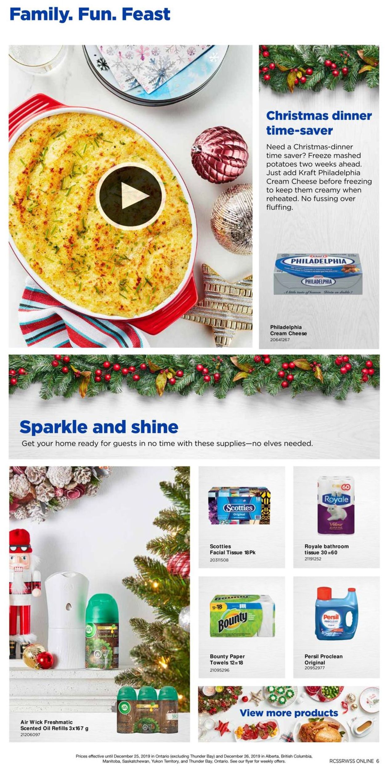 Real Canadian Superstore - Holiday 2019 Deals Flyer - 11/14-12/25/2019 (Page 6)