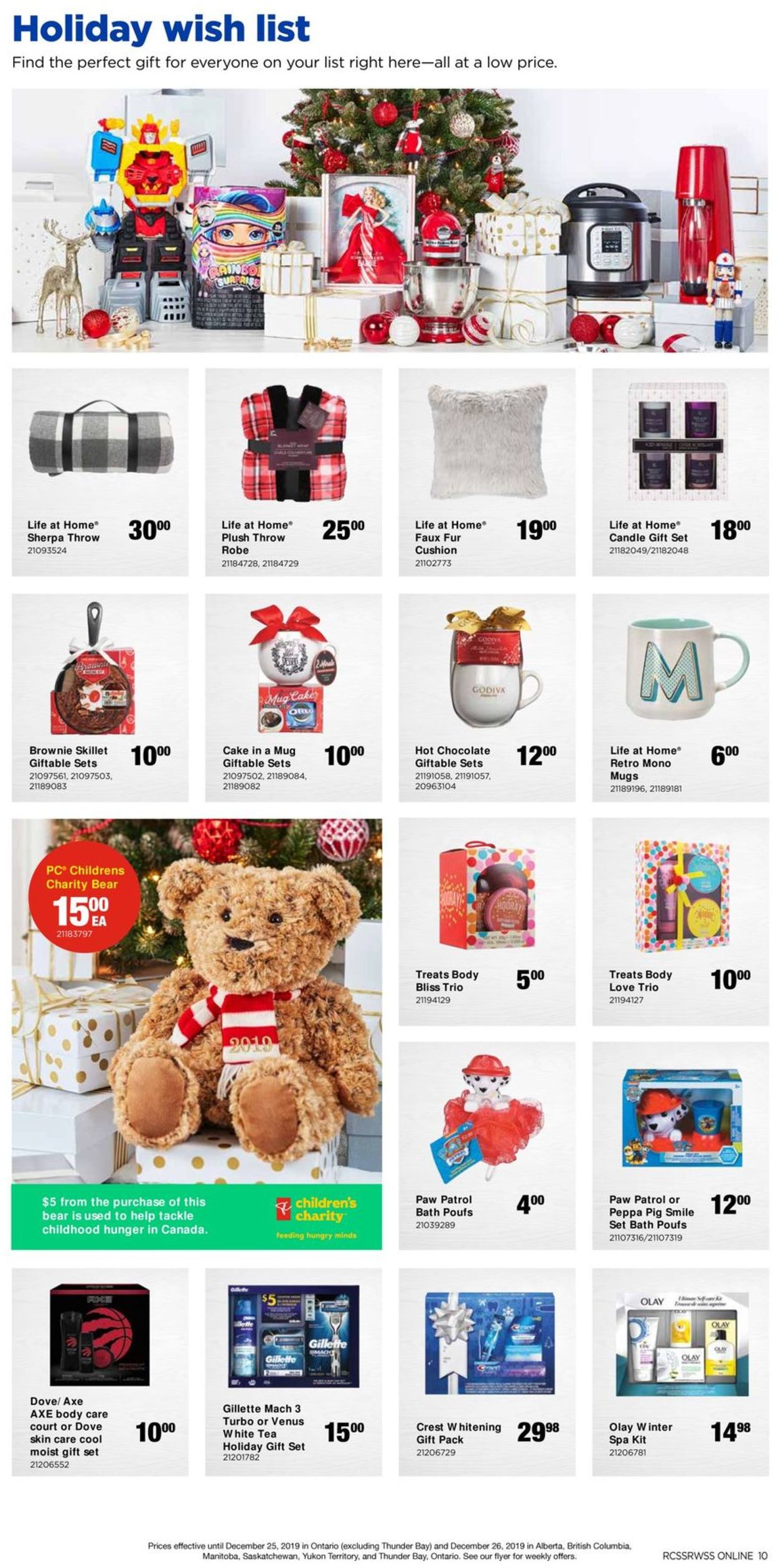 Real Canadian Superstore - Holiday 2019 Deals Flyer - 11/14-12/25/2019 (Page 10)