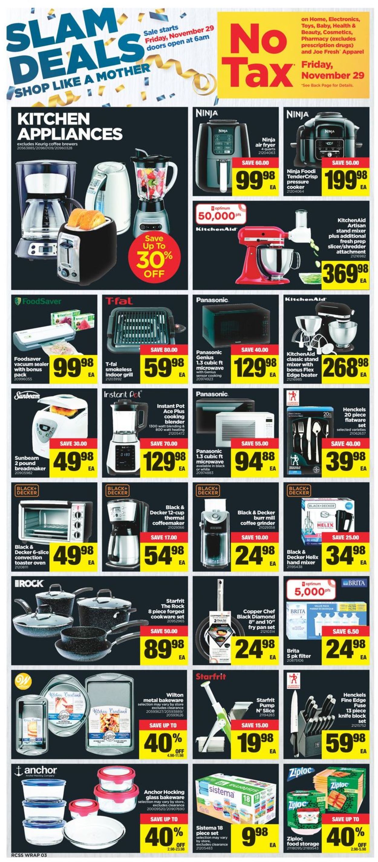 Real Canadian Superstore BLACK FRIDAY 2019 SALE Flyer - 11/29-12/04/2019 (Page 3)