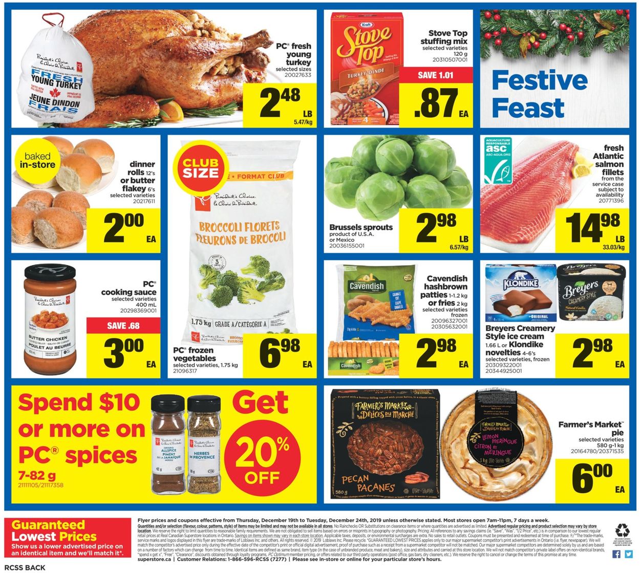 Real Canadian Superstore Christmas Flyer 2019 Flyer - 12/19-12/24/2019 (Page 18)