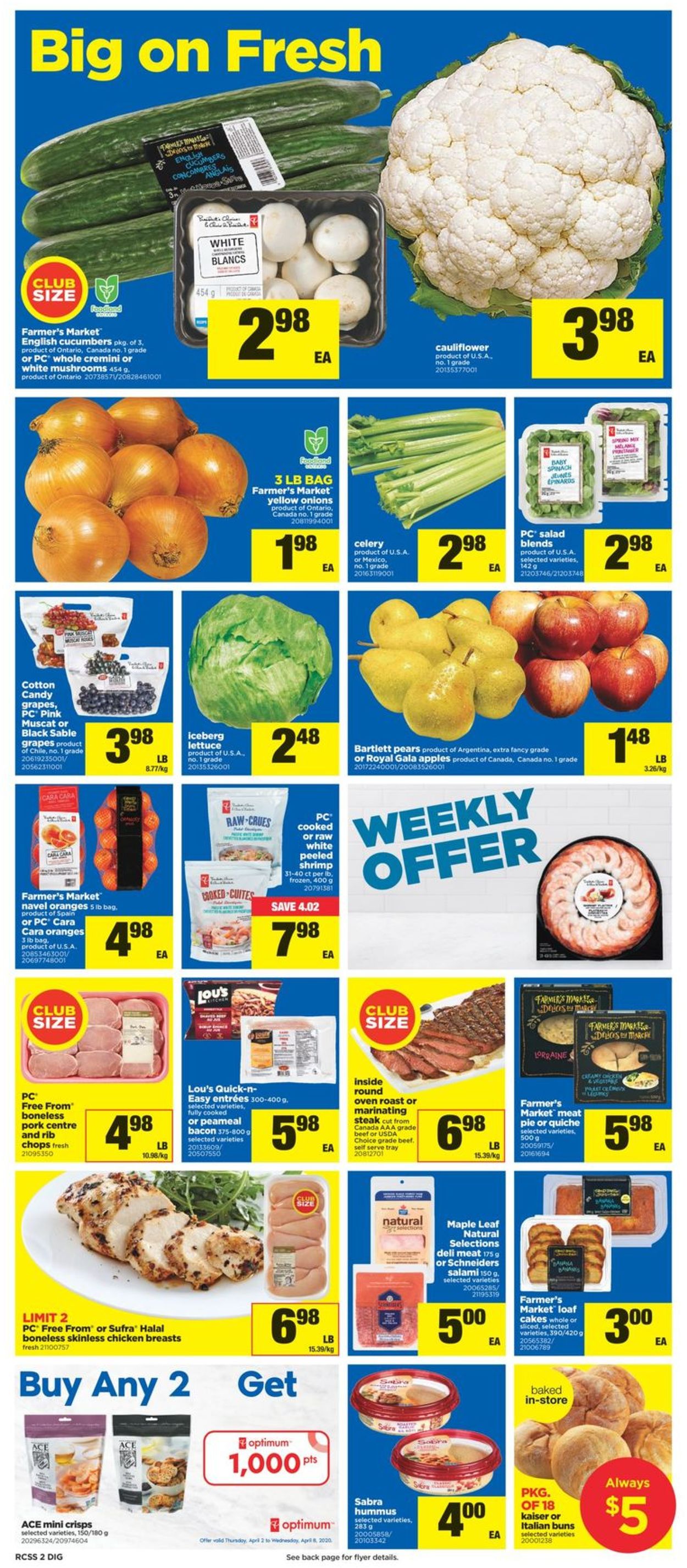 Real Canadian Superstore Flyer - 04/02-04/08/2020 (Page 4)