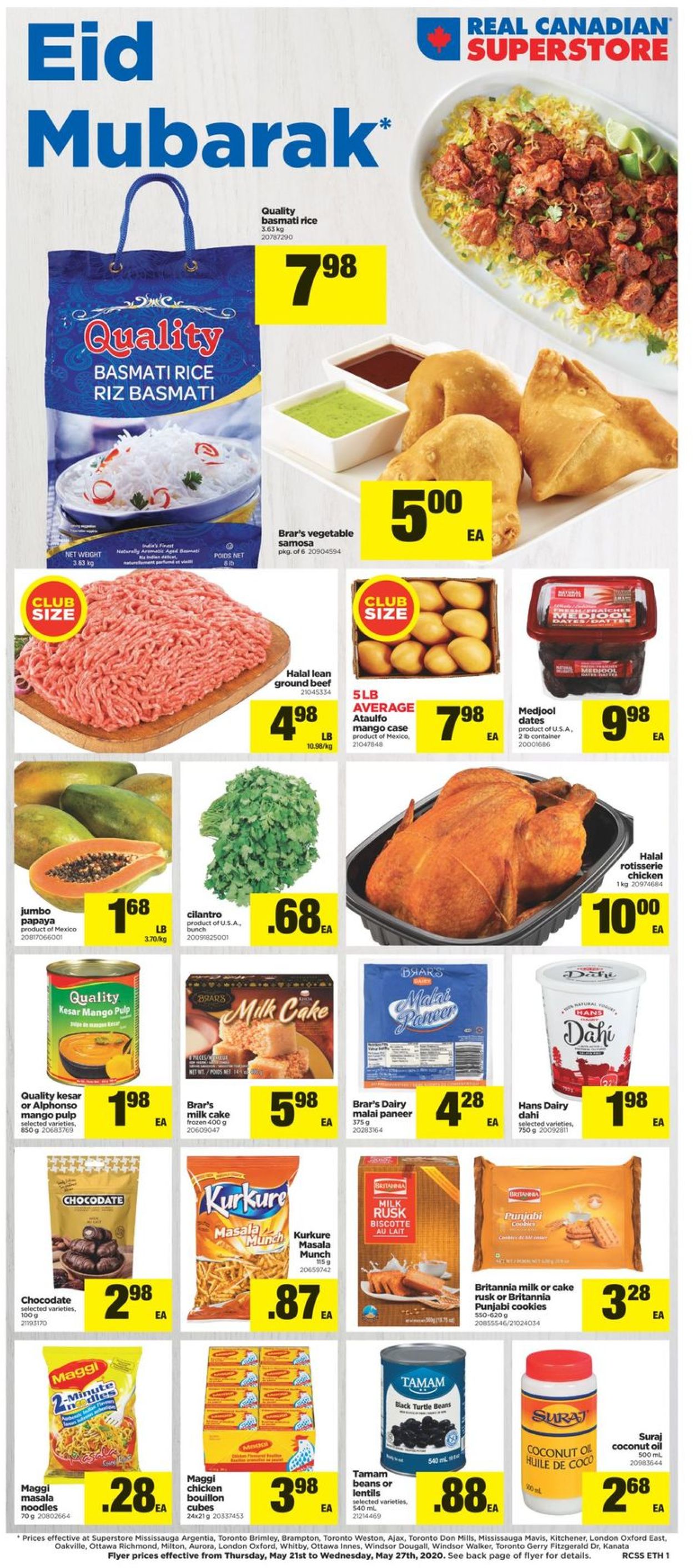 Real Canadian Superstore Flyer - 05/21-05/27/2020