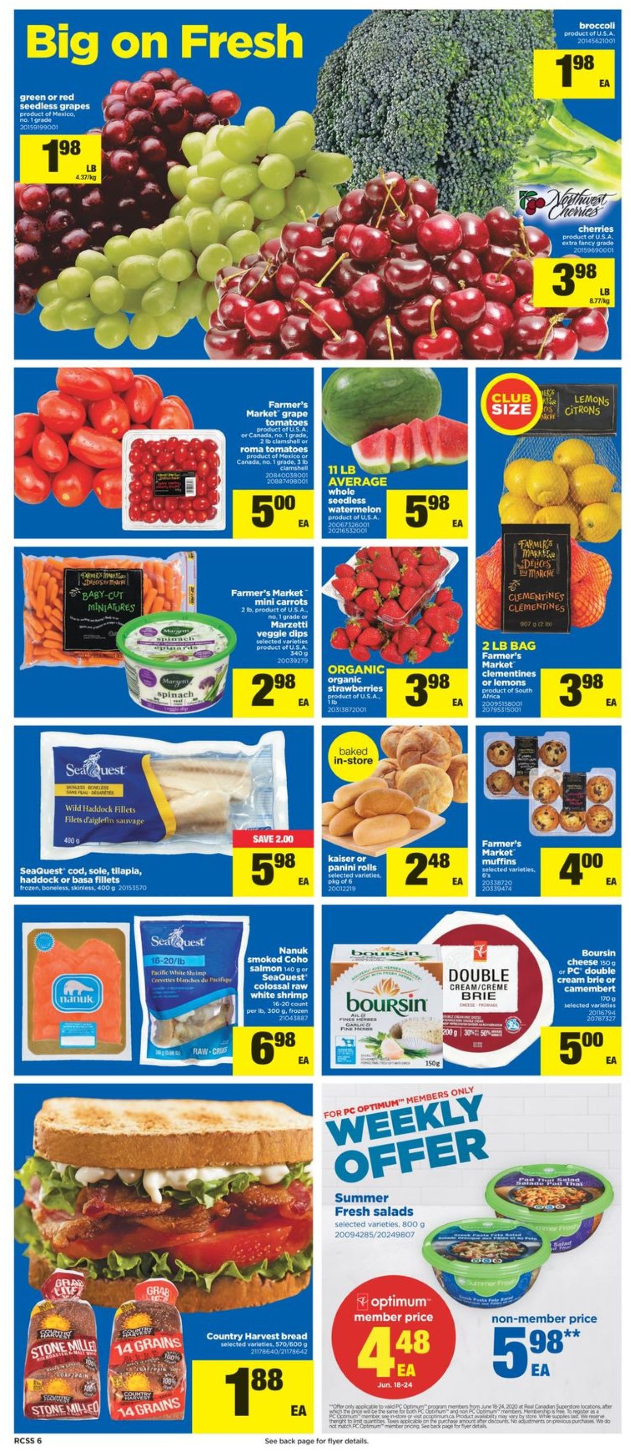 Real Canadian Superstore Flyer - 06/18-06/24/2020 (Page 6)