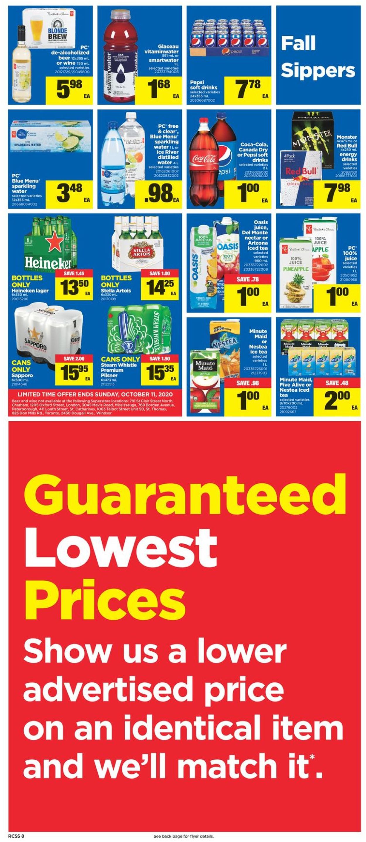 Real Canadian Superstore Flyer - 10/01-10/07/2020 (Page 8)