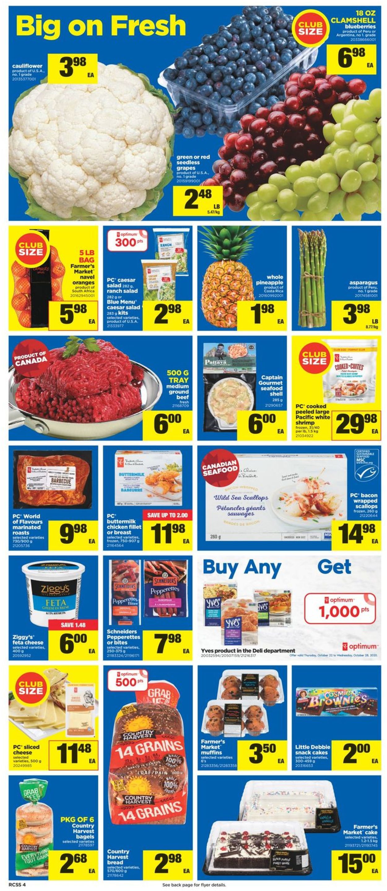 Real Canadian Superstore Flyer - 10/22-10/28/2020 (Page 4)
